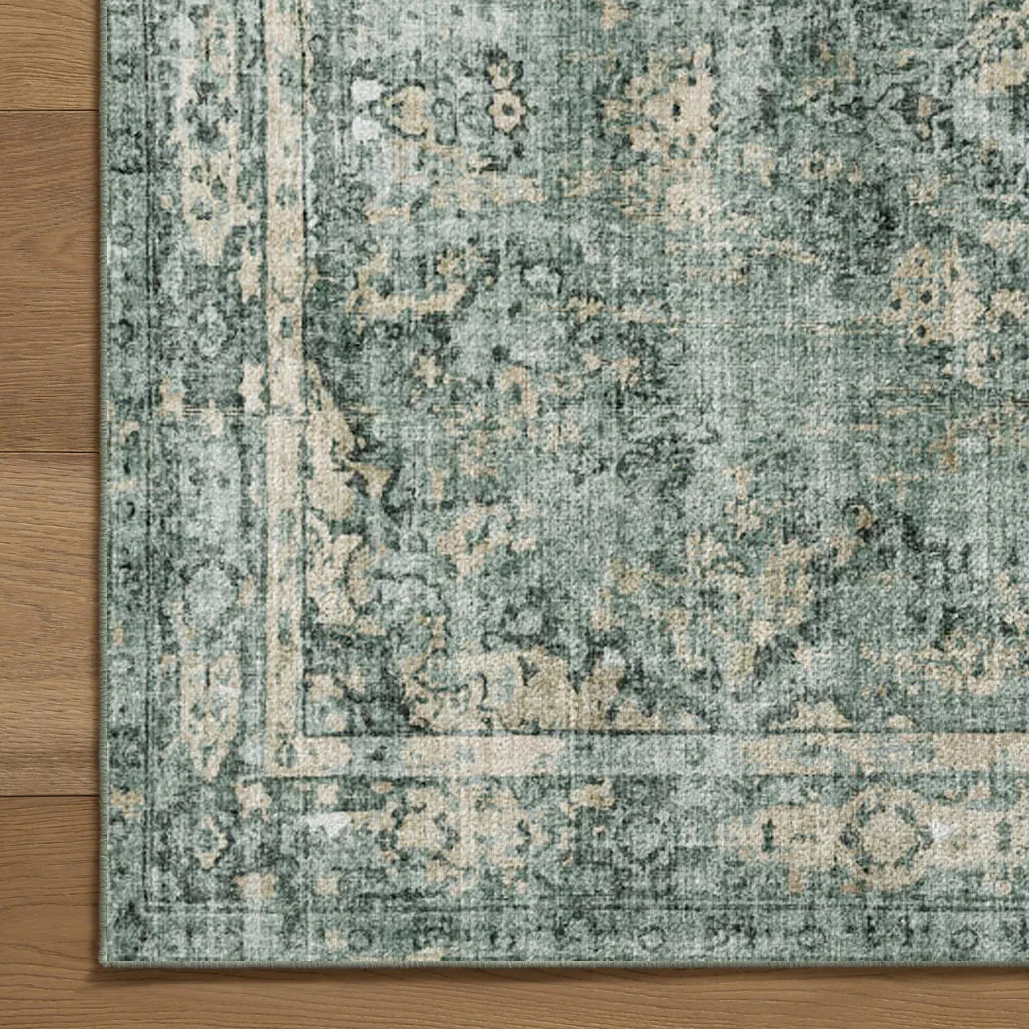 7ft x 5ft Vintage Indoor Non-Slip Washable Large  Area Rugs for Bedroom Living Room - Image 27