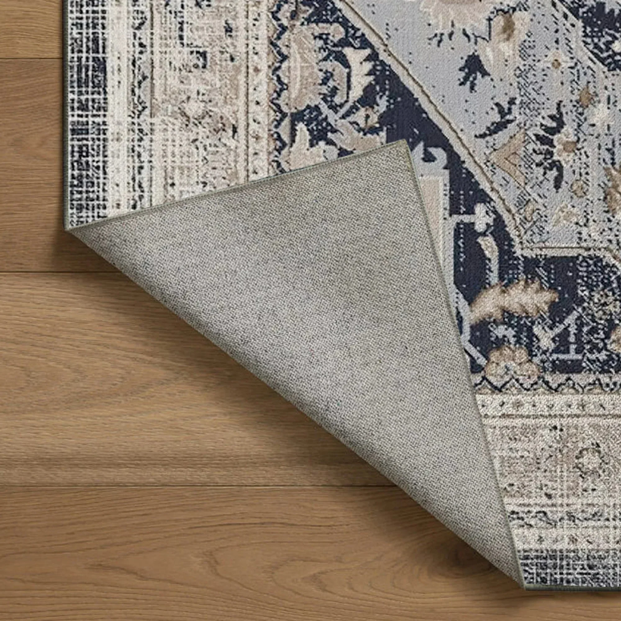 7ft x 5ft Vintage Indoor Non-Slip Washable Large  Area Rugs for Bedroom Living Room - Image 3