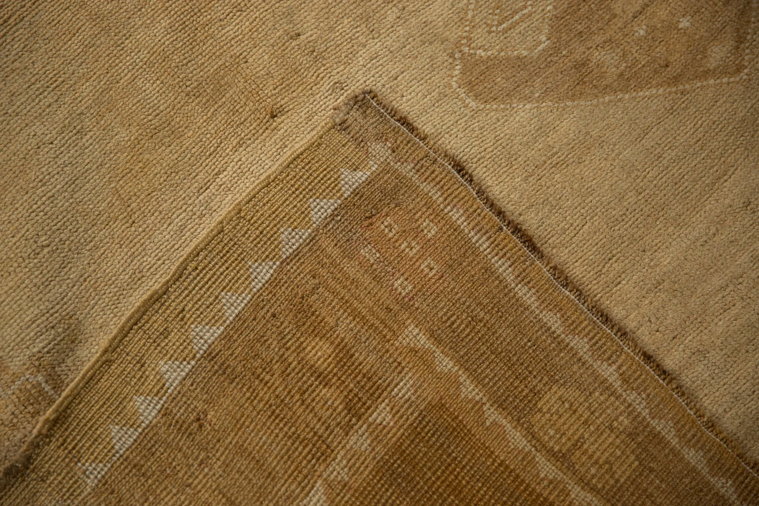 7x10.5 Vintage Distressed Kars Carpet - Image 12