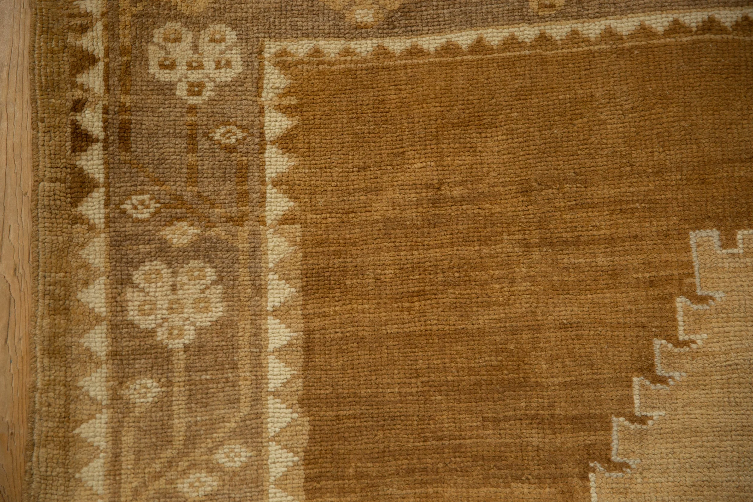 7x10.5 Vintage Distressed Kars Carpet - Image 13