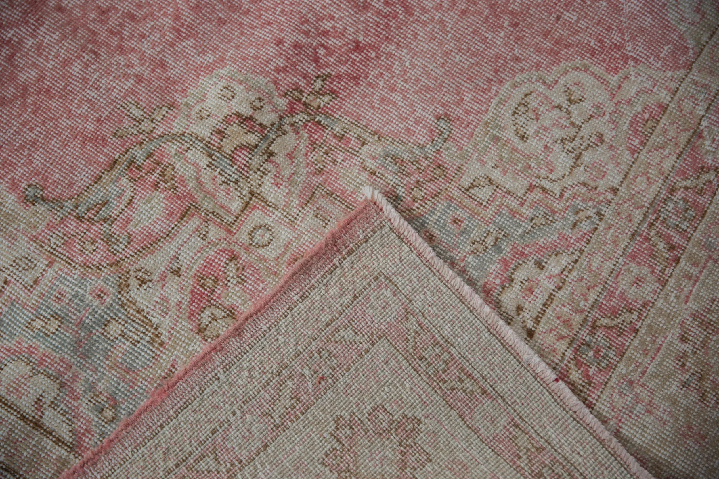 7x10.5 Vintage Distressed Sparta Carpet - Image 10