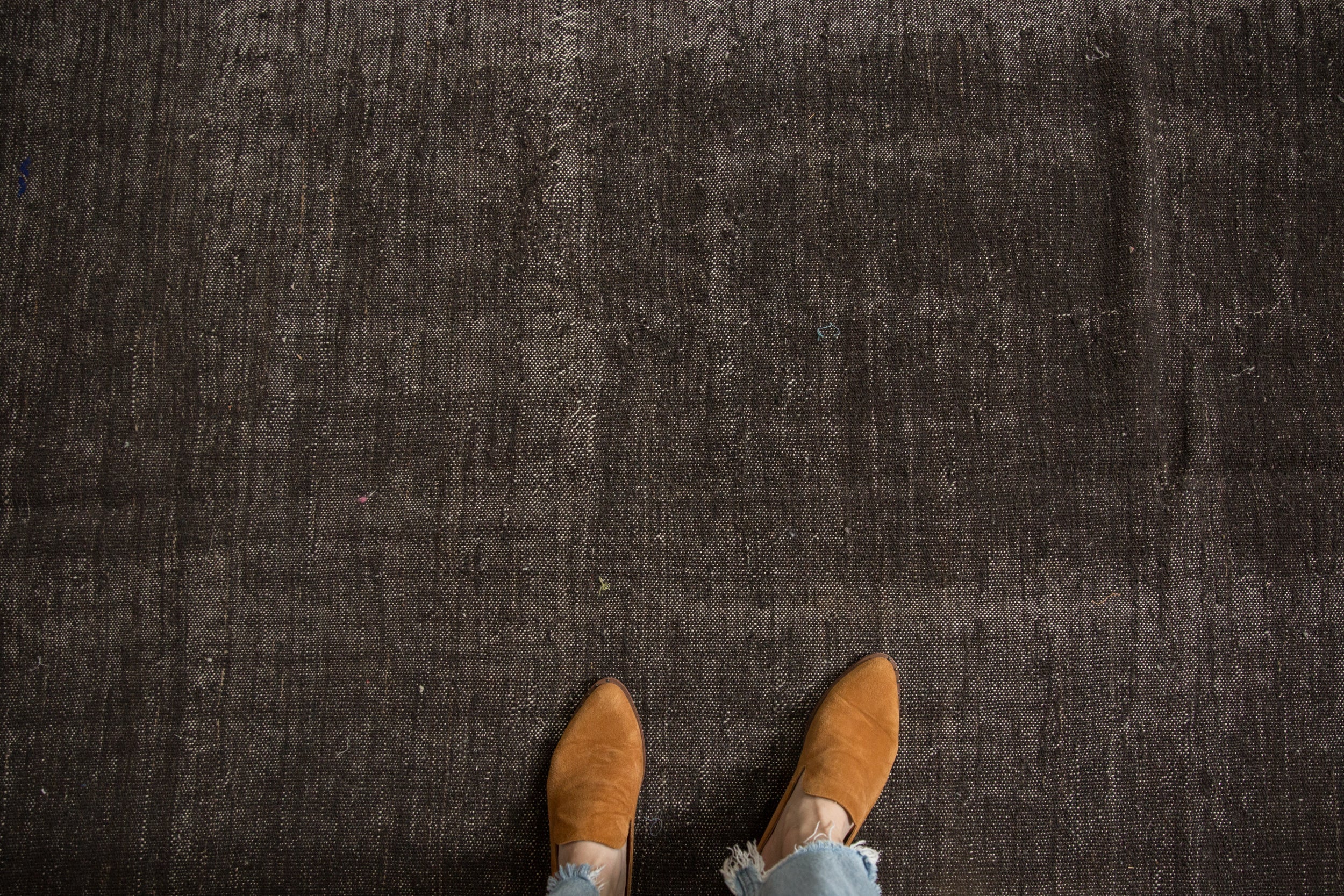 7x10.5 Vintage Turkish Kilim Carpet - Image 2