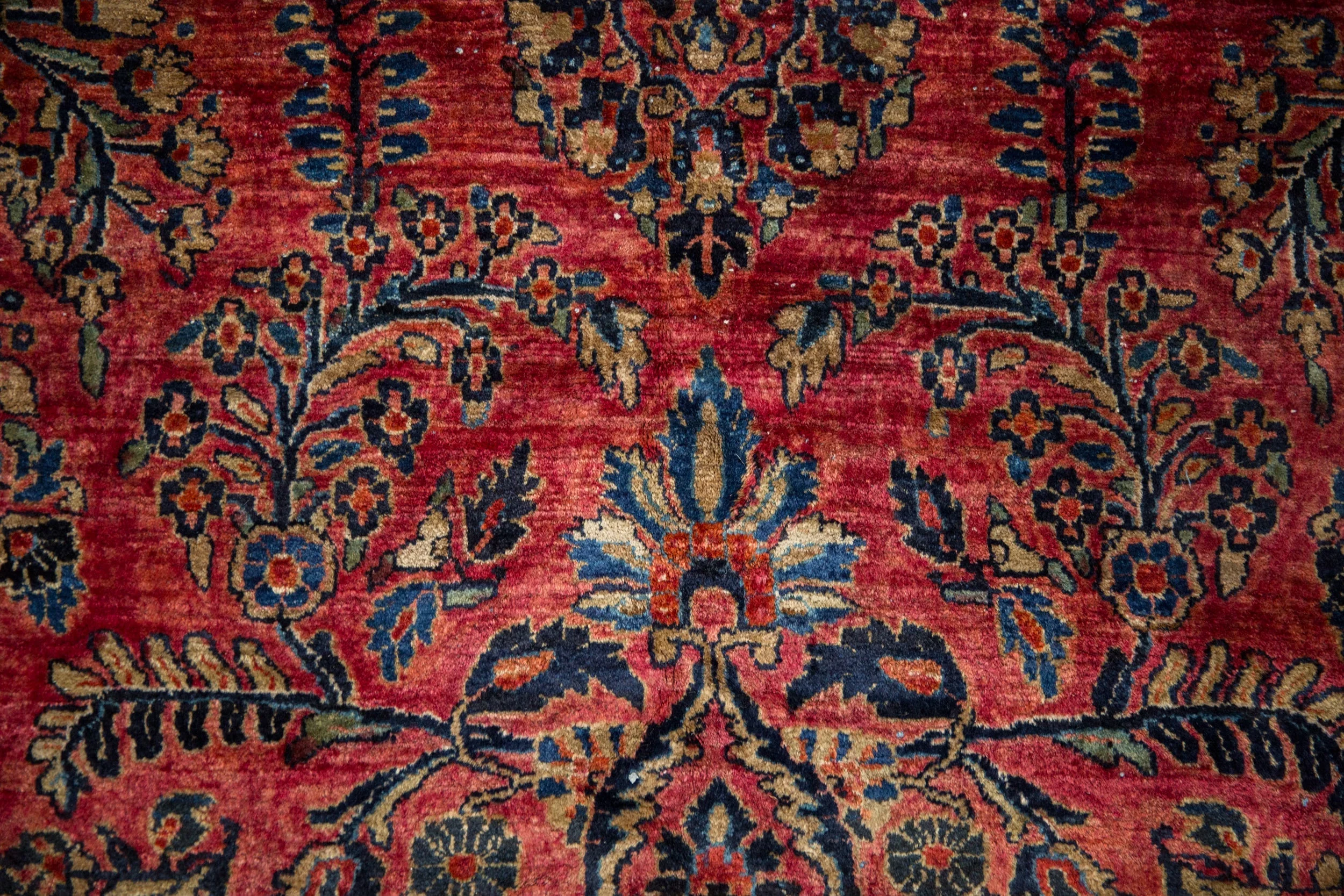 7x10 Antique American Sarouk Carpet - Image 4
