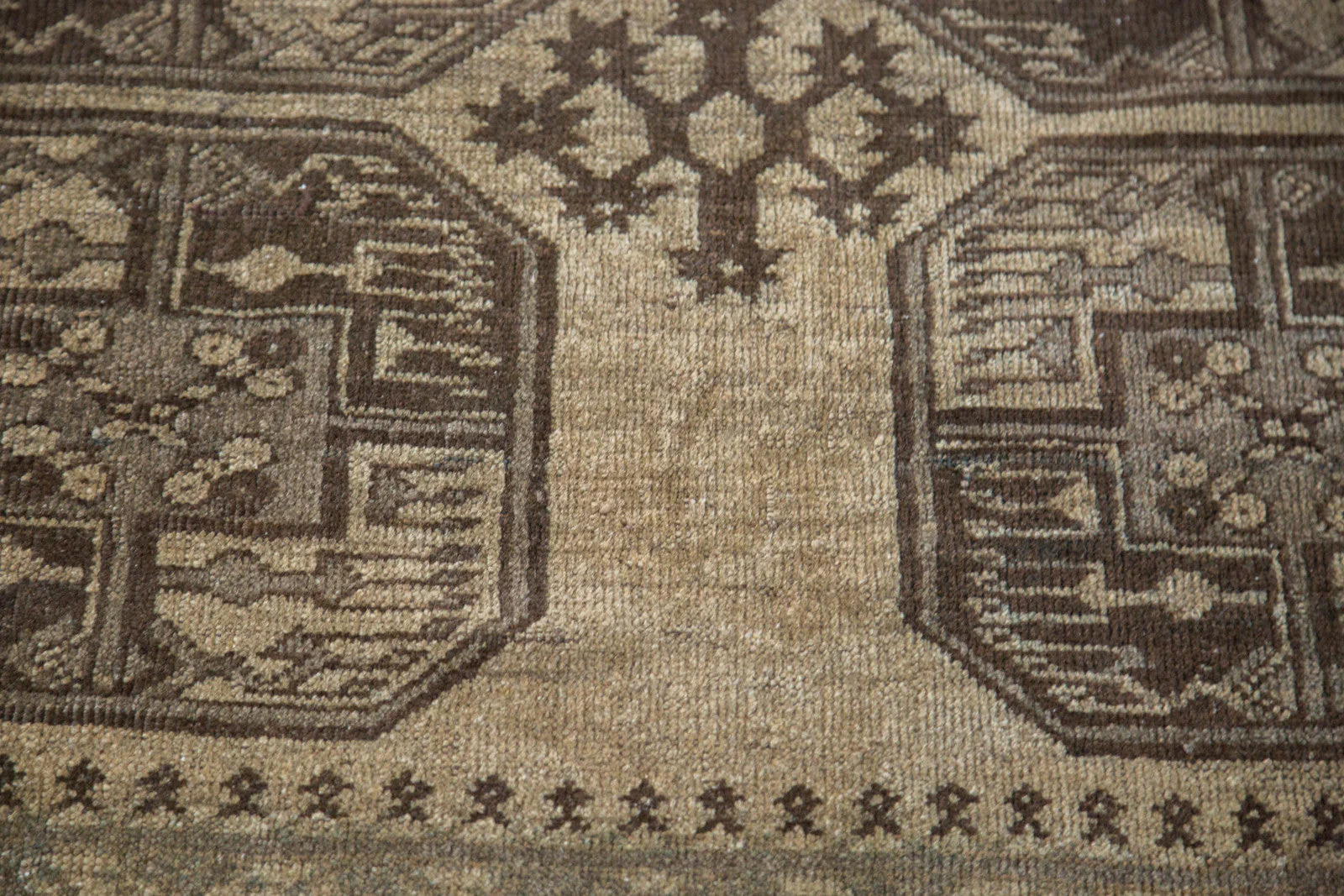 7x10 Vintage Afghani Carpet - Image 4