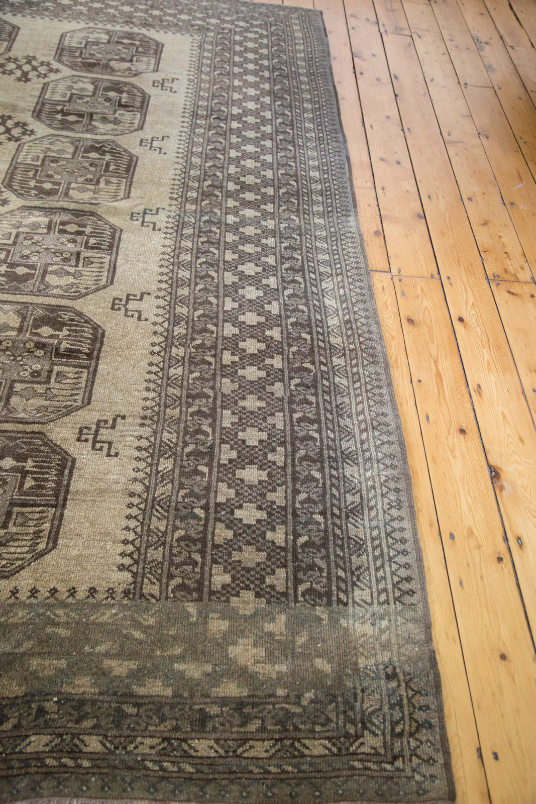 7x10 Vintage Afghani Carpet - Image 5