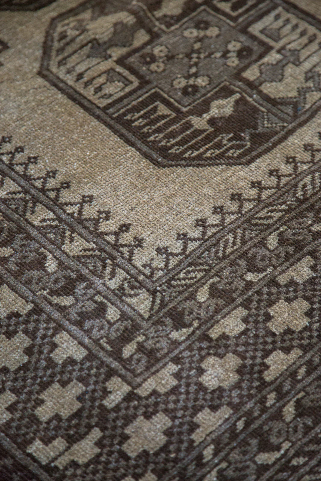 7x10 Vintage Afghani Carpet - Image 7