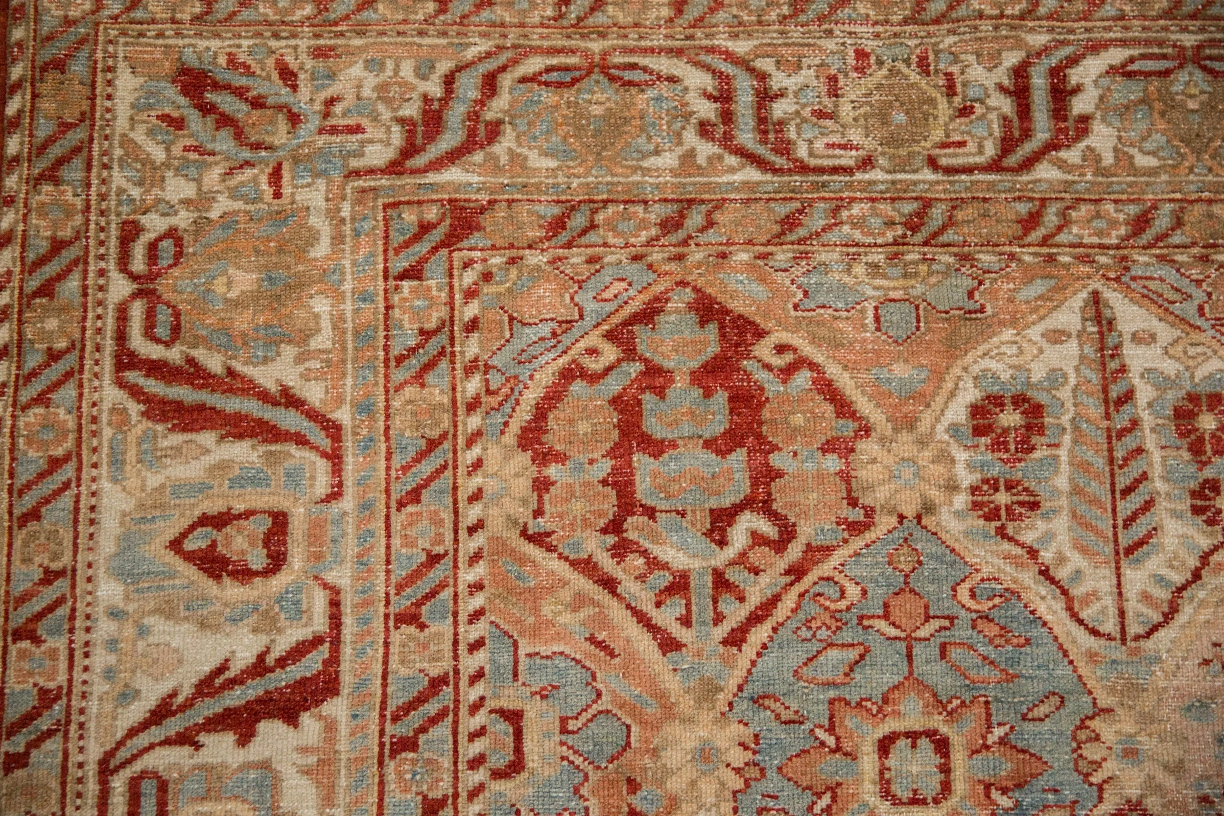 7x10 Vintage Distressed Bakhtiari Carpet - Image 3