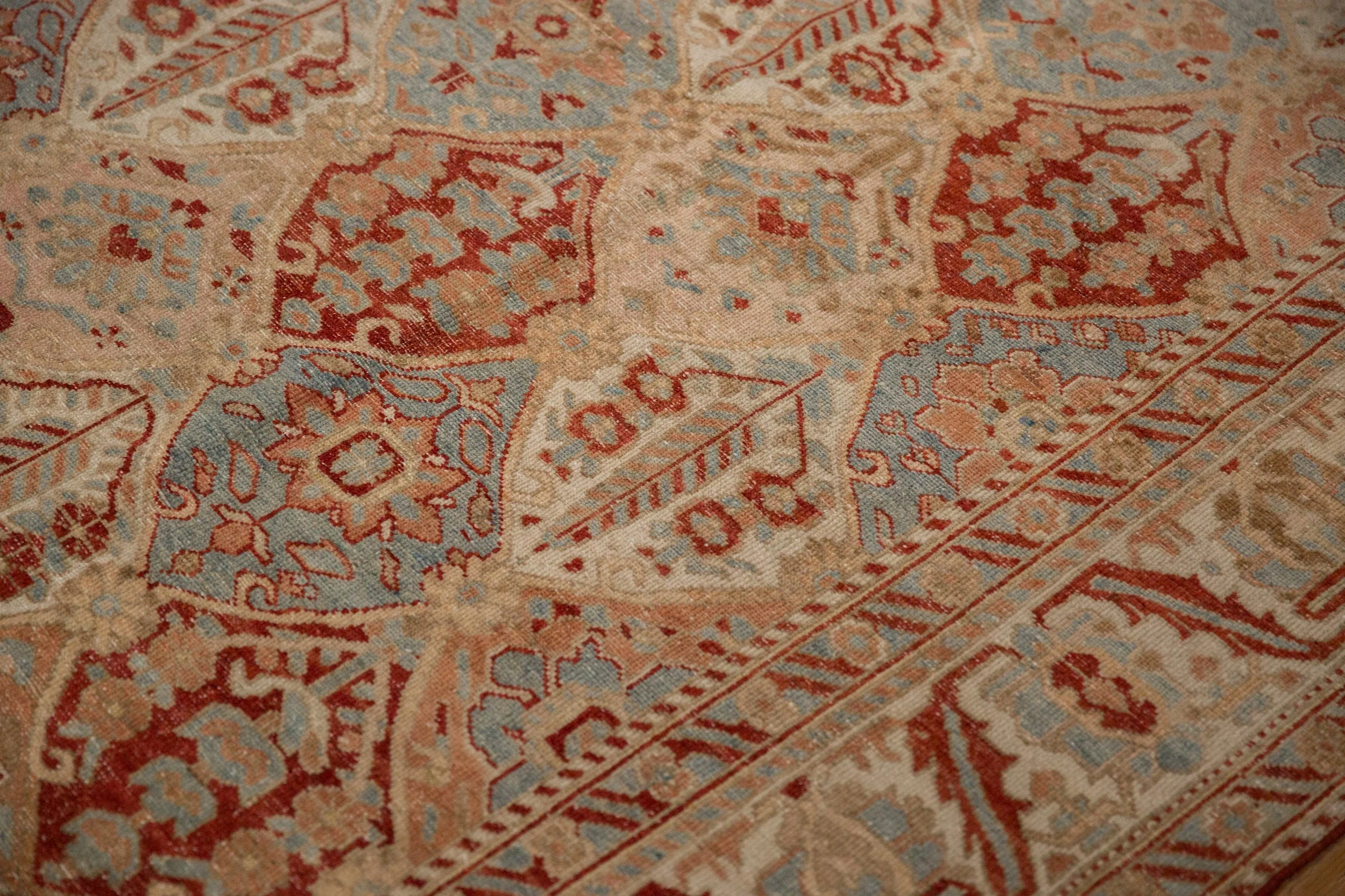 7x10 Vintage Distressed Bakhtiari Carpet - Image 6