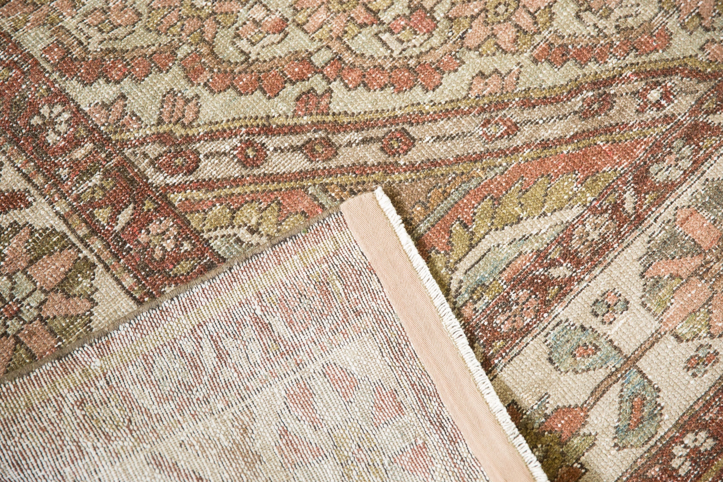 7x10 Vintage Distressed Baktiari Carpet - Image 10