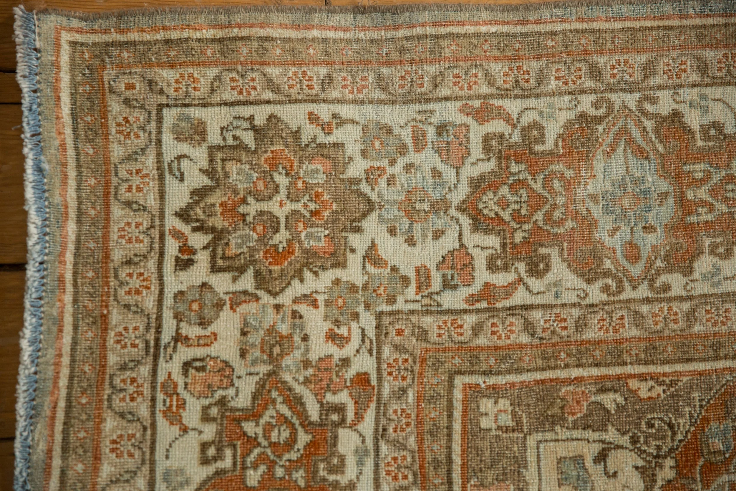 7x10 Vintage Distressed Meshed Carpet - Image 4