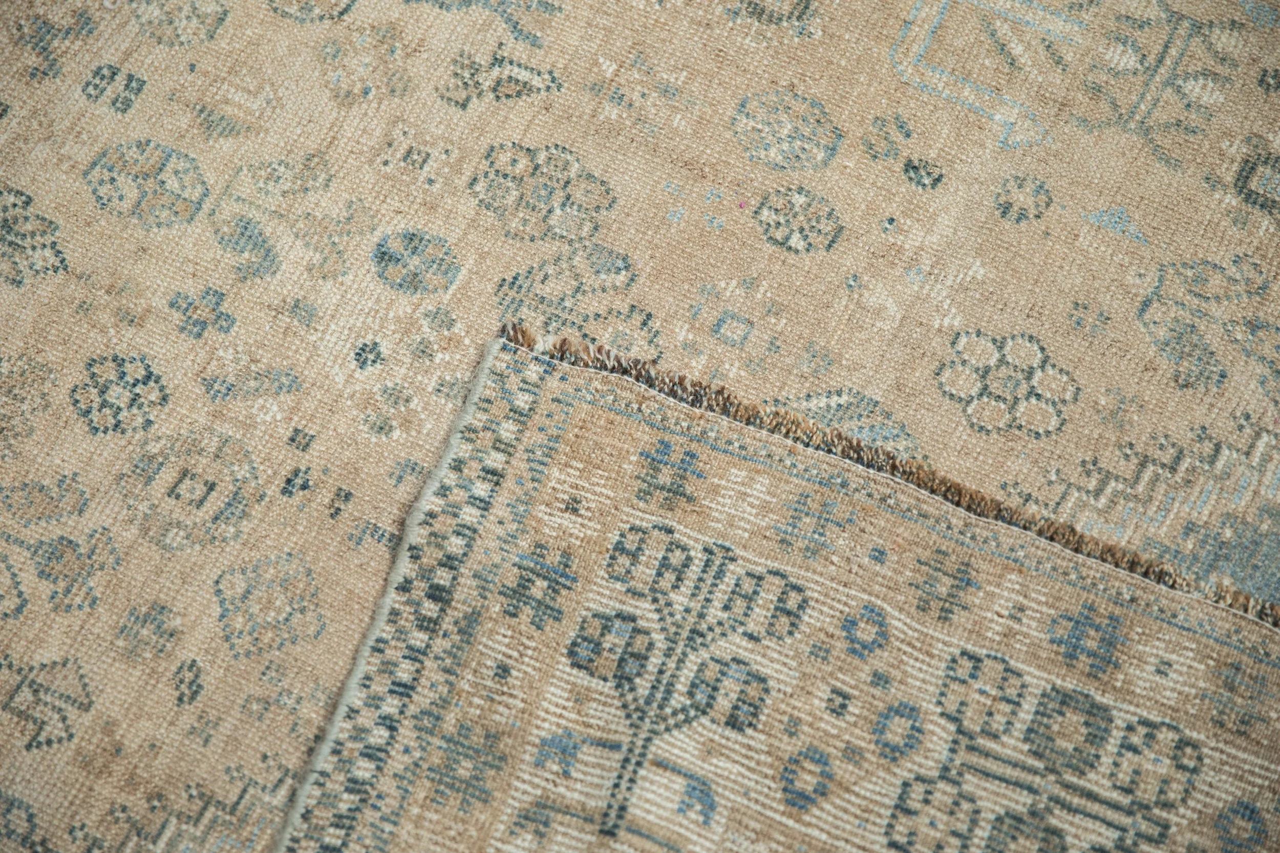 7x10 Vintage Distressed Qashqai Carpet - Image 14