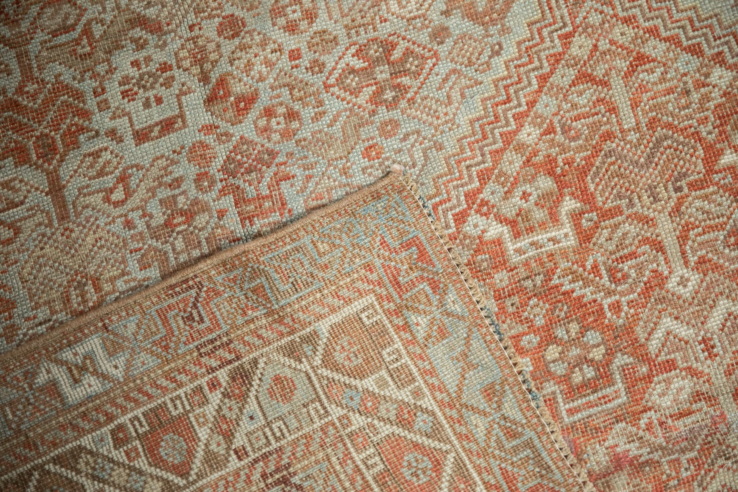7x10 Vintage Distressed Shiraz Carpet - Image 13