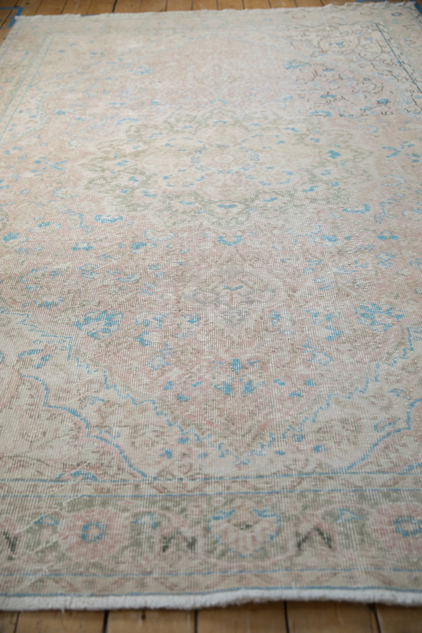 7x10 Vintage Distressed Sparta Carpet - Image 6