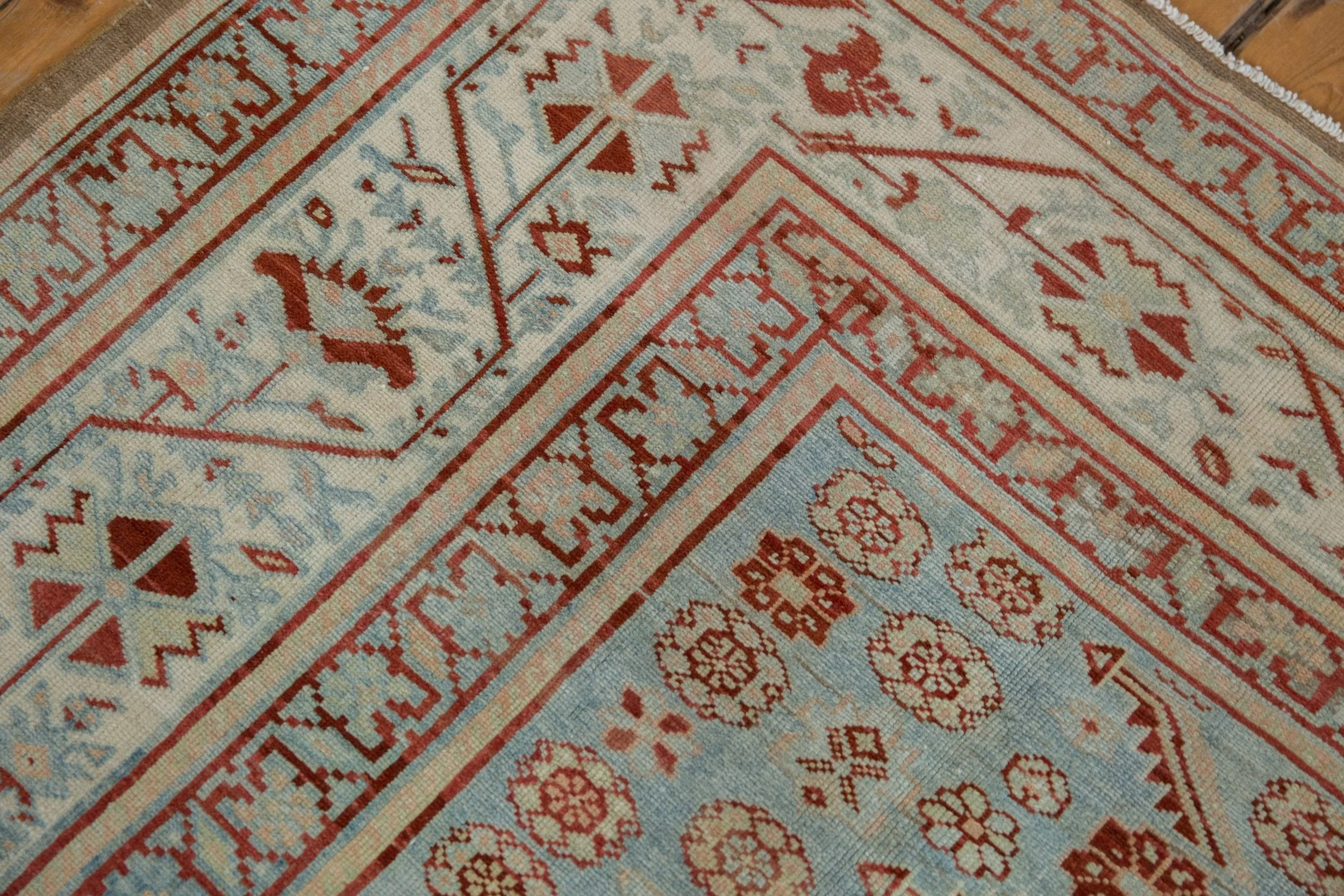 7x10 Vintage Fine Distressed Malayer Carpet - Image 12
