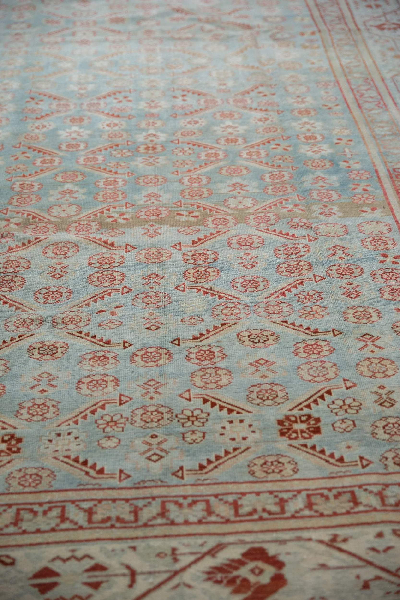 7x10 Vintage Fine Distressed Malayer Carpet - Image 6