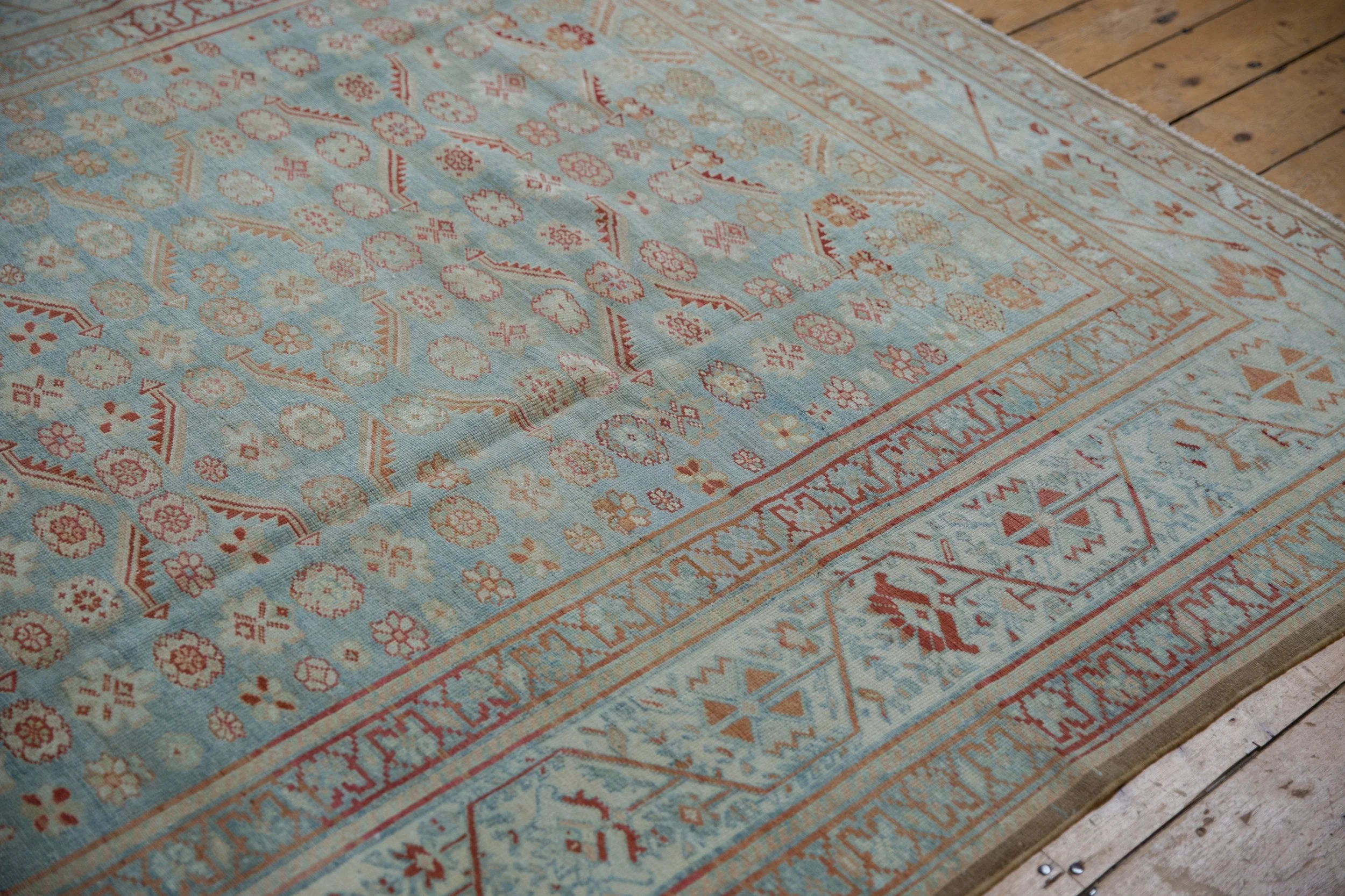 7x10 Vintage Fine Distressed Malayer Carpet - Image 8