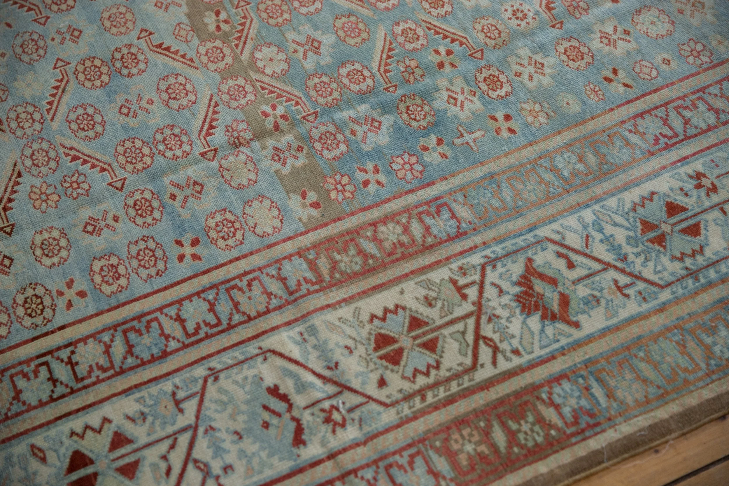 7x10 Vintage Fine Distressed Malayer Carpet - Image 9