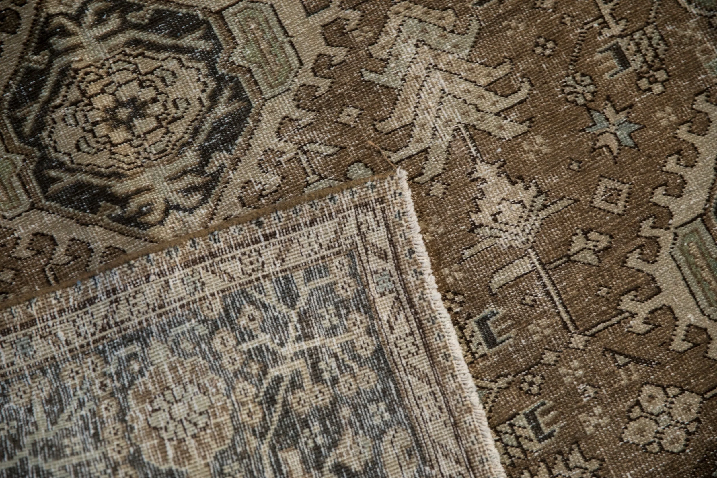 7x10 Vintage Fine Heriz Carpet - Image 11