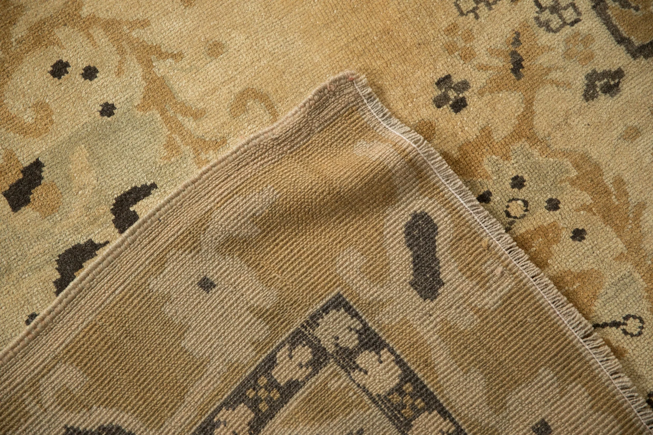 7x11.5 Vintage Distressed Kars Carpet - Image 9