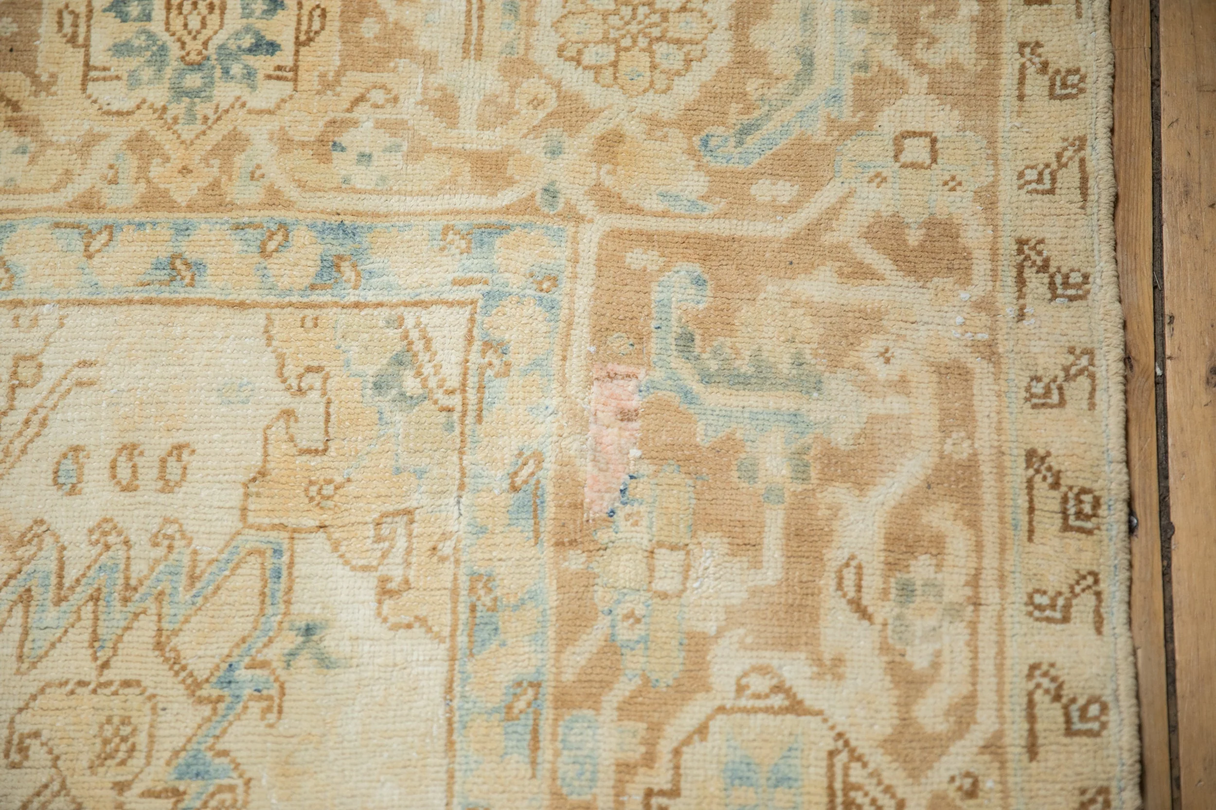 7x11 Vintage Distressed Heriz Carpet - Image 14