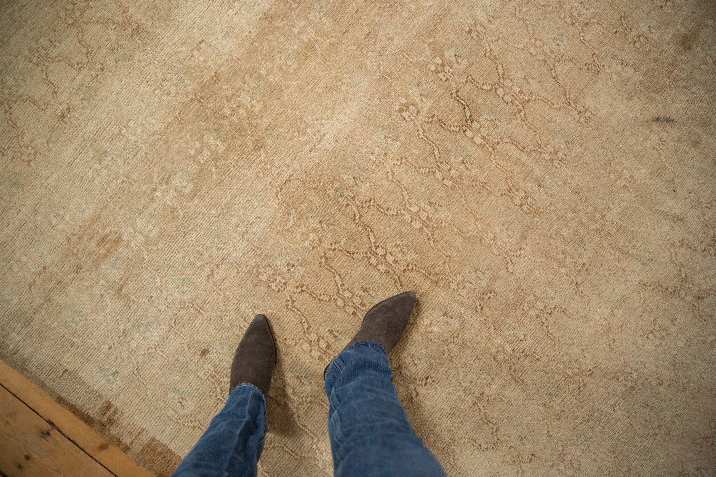 7x11 Vintage Distressed Kars Carpet - Image 2