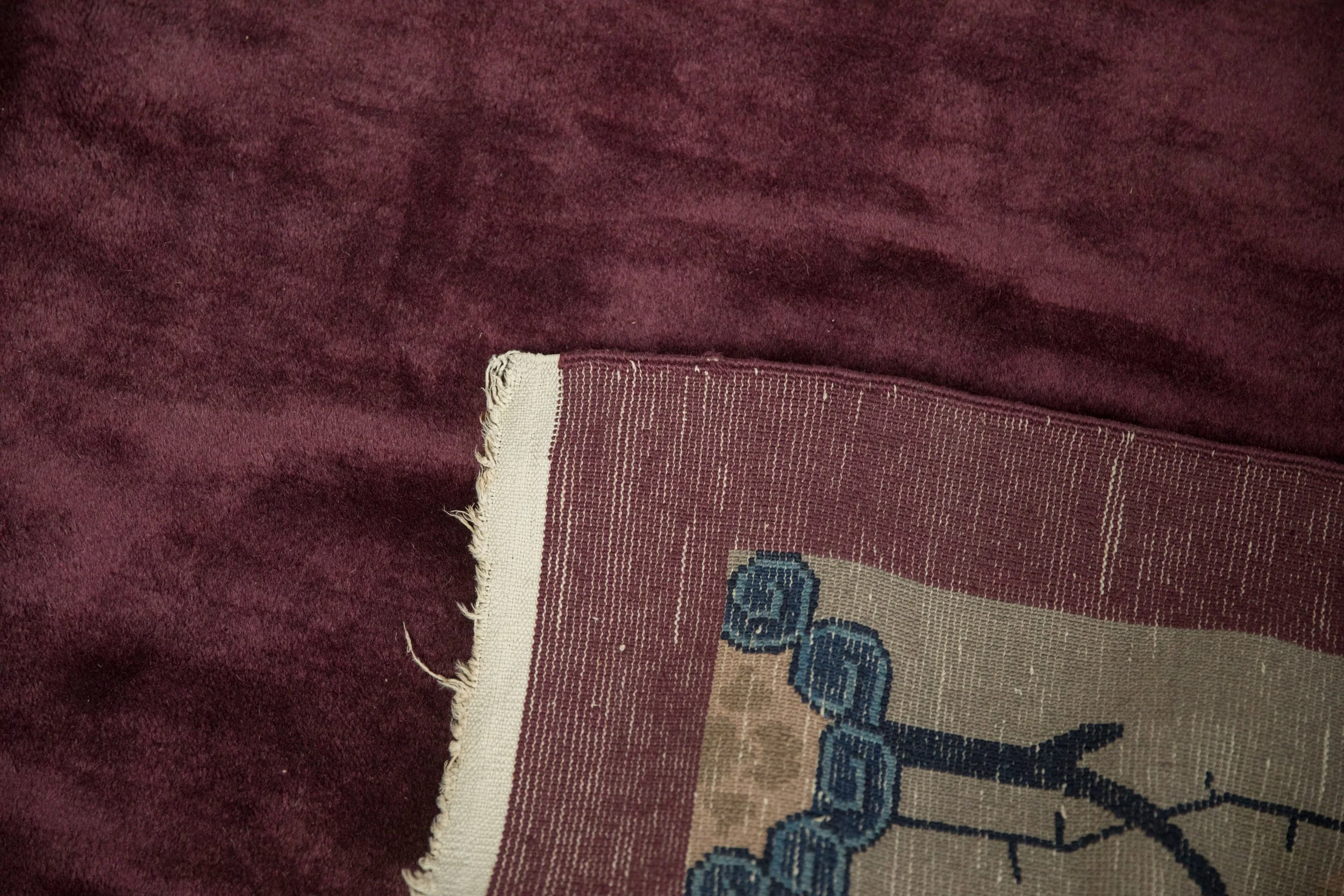 7x13.5 Antique Art Deco Carpet - Image 16