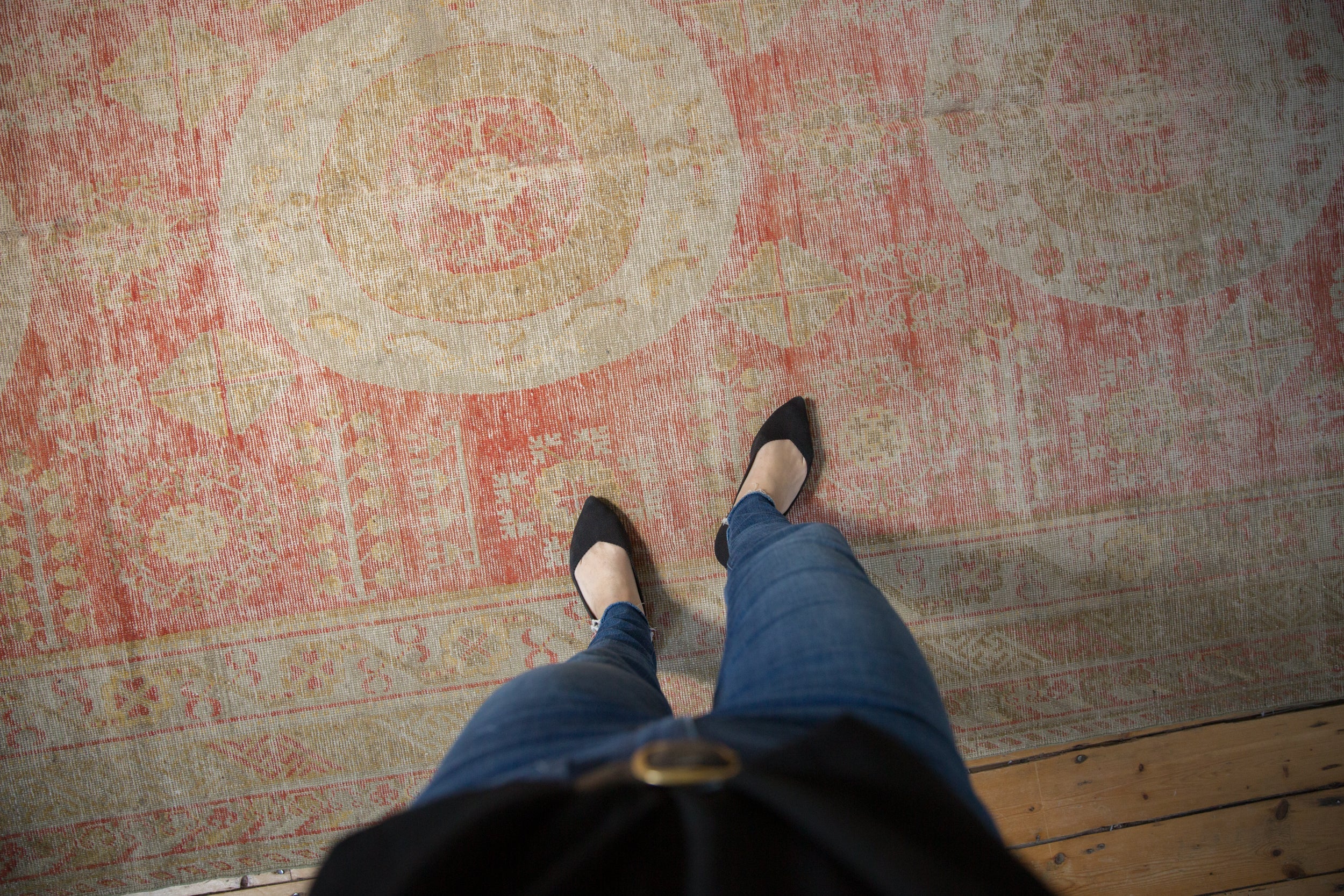 7x13.5 Antique Khotan Carpet - Image 2