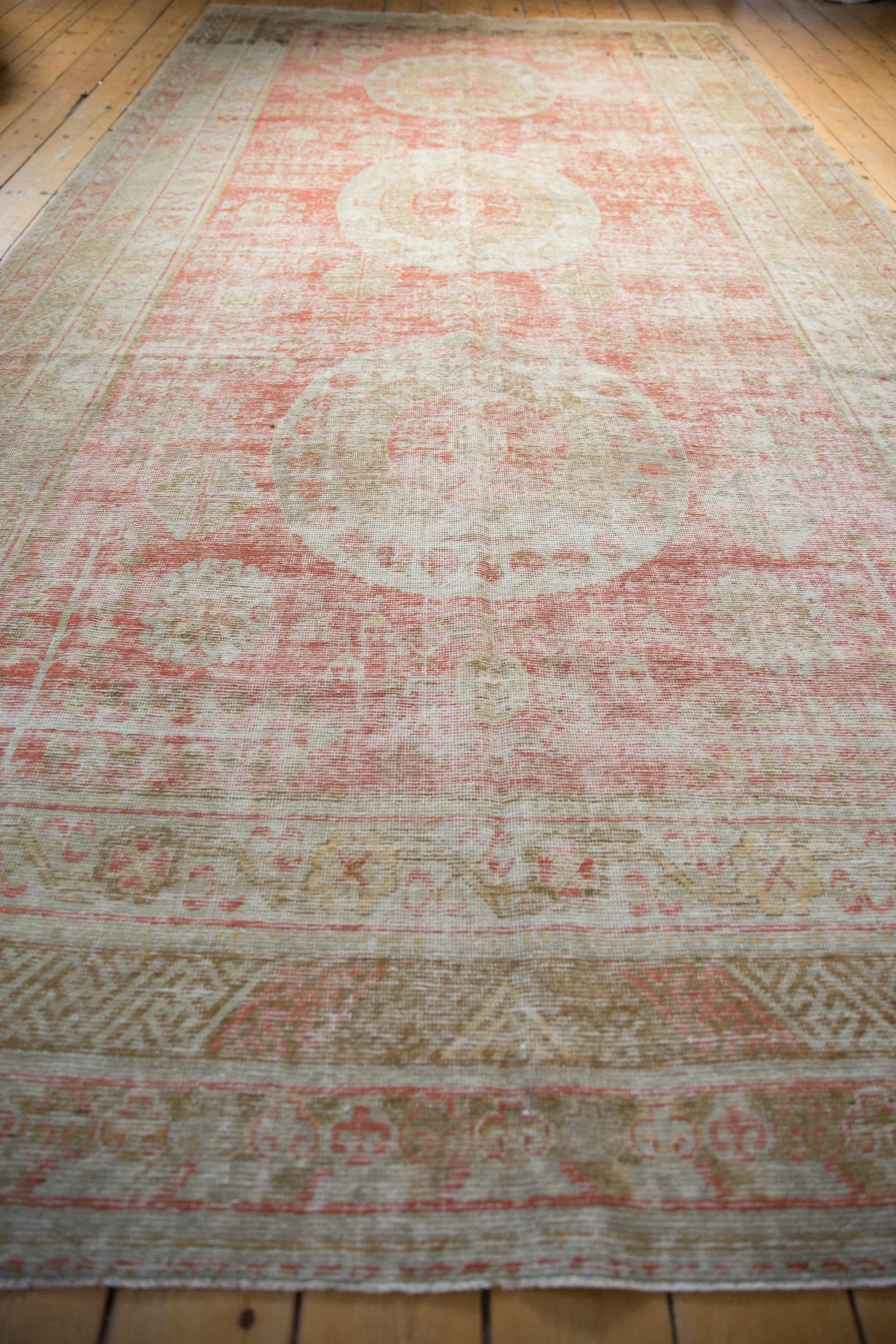 7x13.5 Antique Khotan Carpet - Image 8