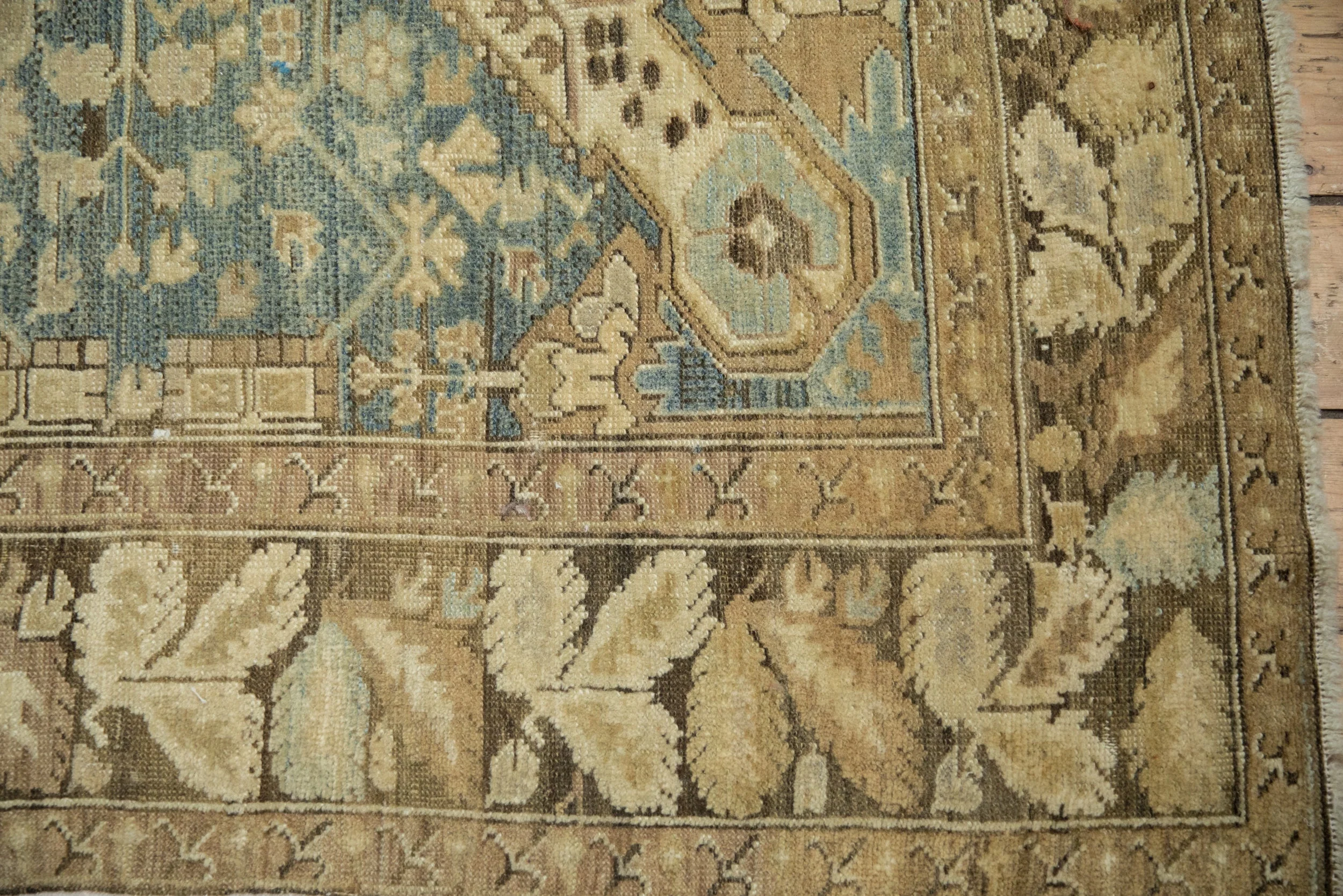 7x13 Vintage Distressed Kurdish Carpet - Image 3