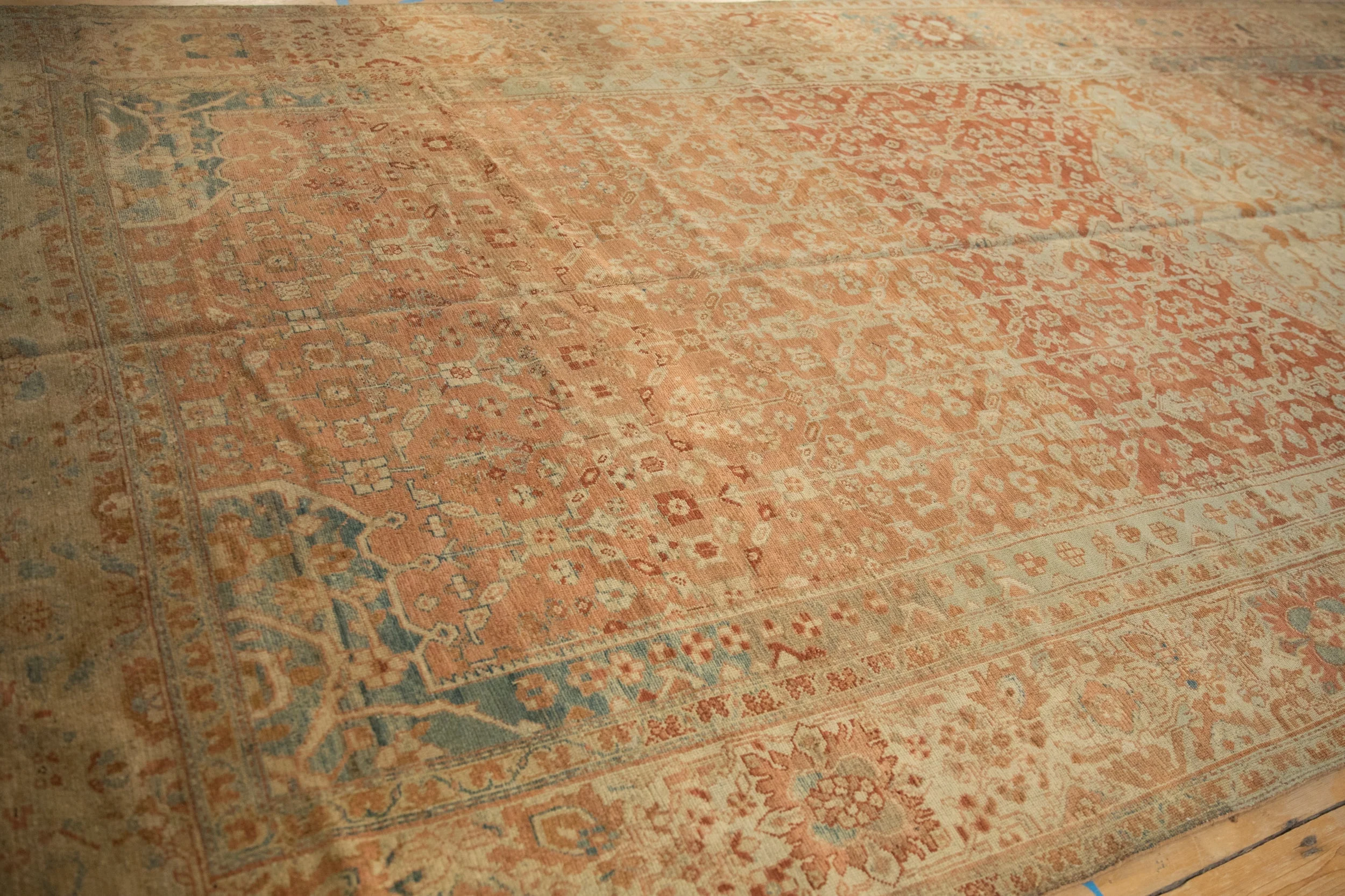 7x16.5 Vintage Fine Distressed Malayer Carpet - Image 4