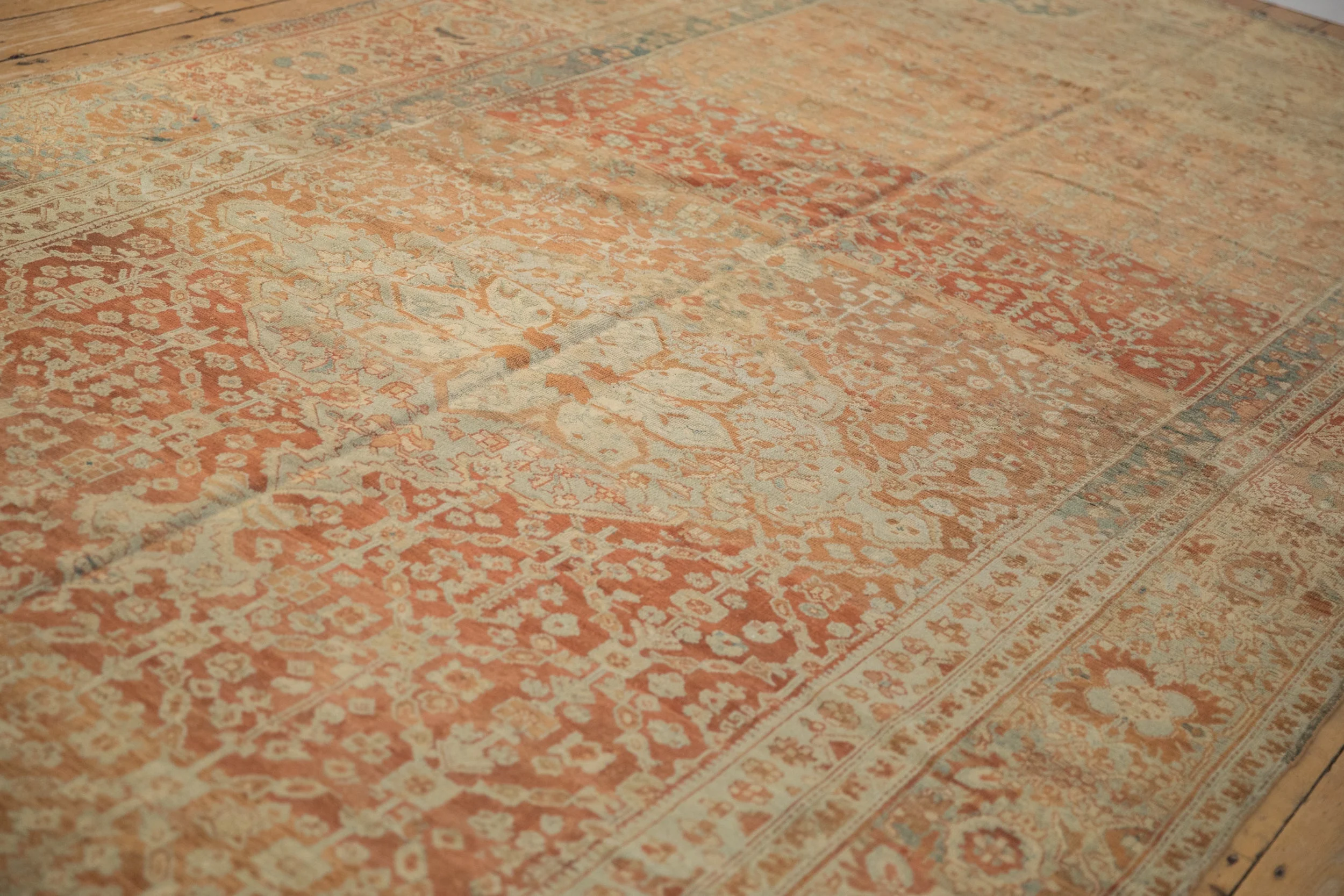 7x16.5 Vintage Fine Distressed Malayer Carpet - Image 6