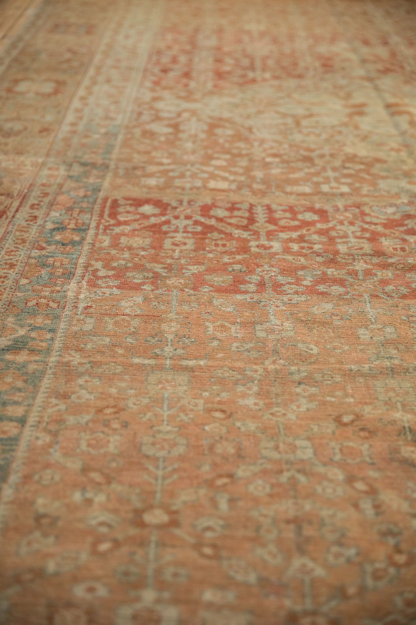 7x16.5 Vintage Fine Distressed Malayer Carpet - Image 8