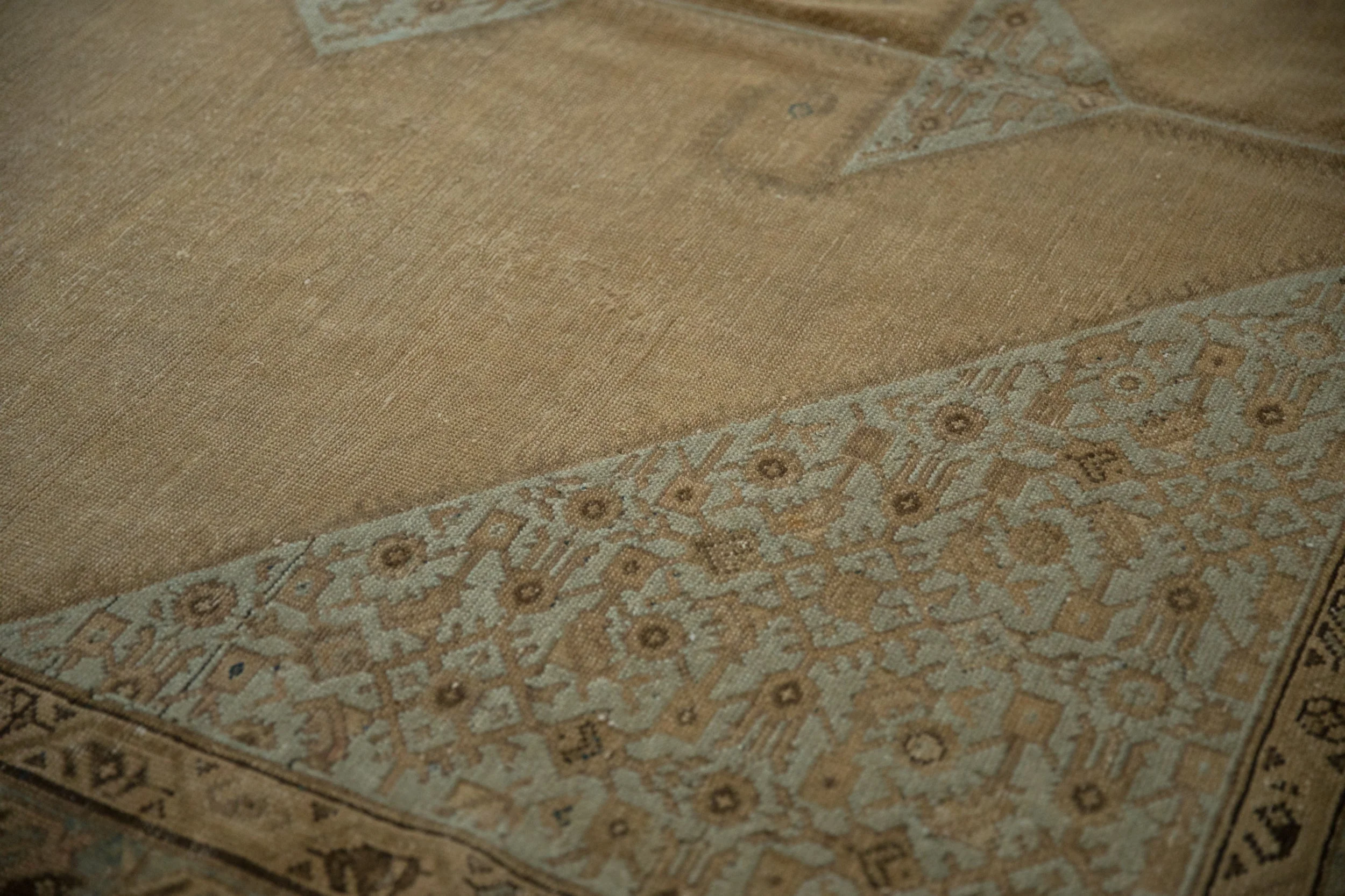 7x16 Antique Distressed Malayer Carpet - Image 5