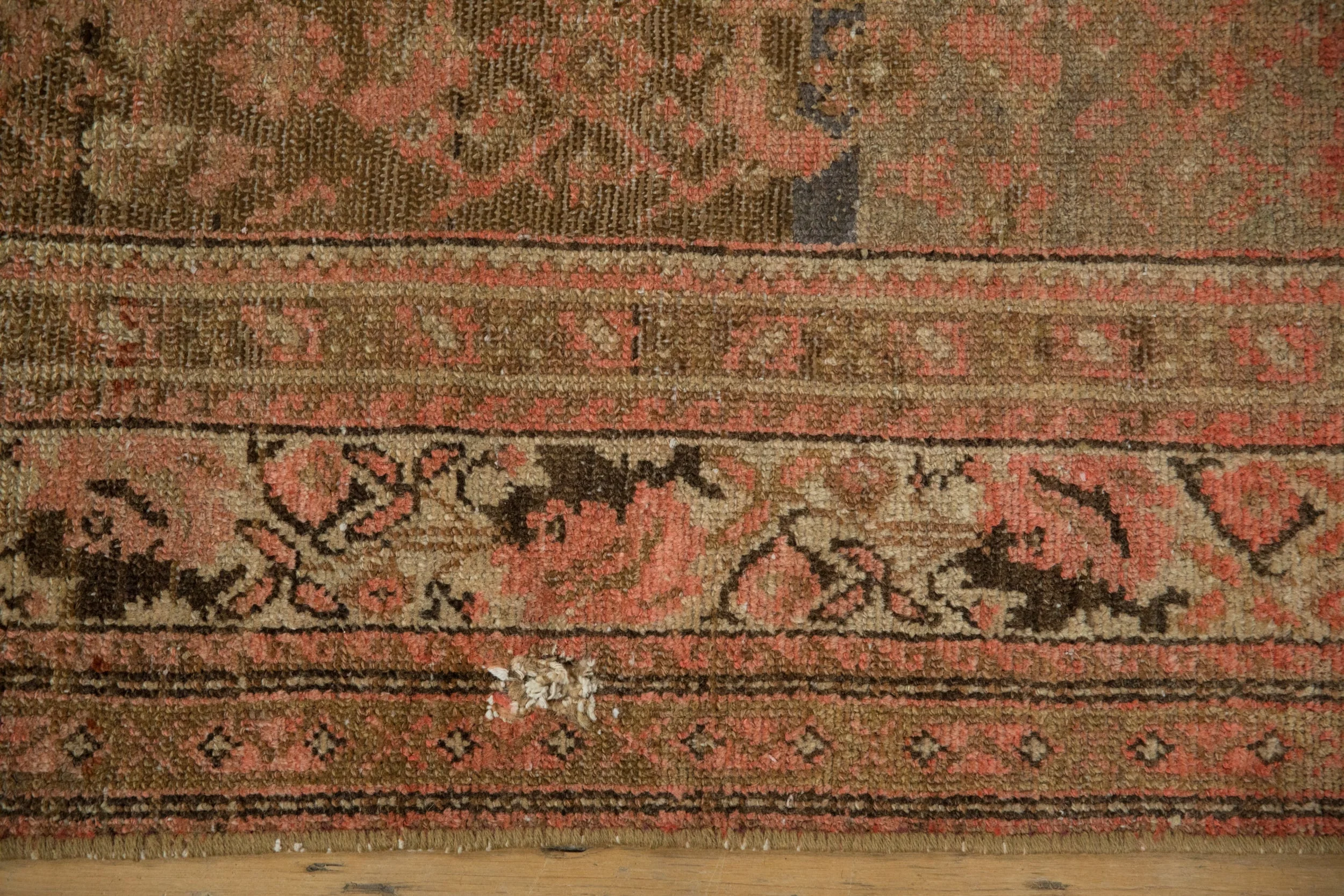 7x16 Vintage Distressed Malayer Carpet - Image 11
