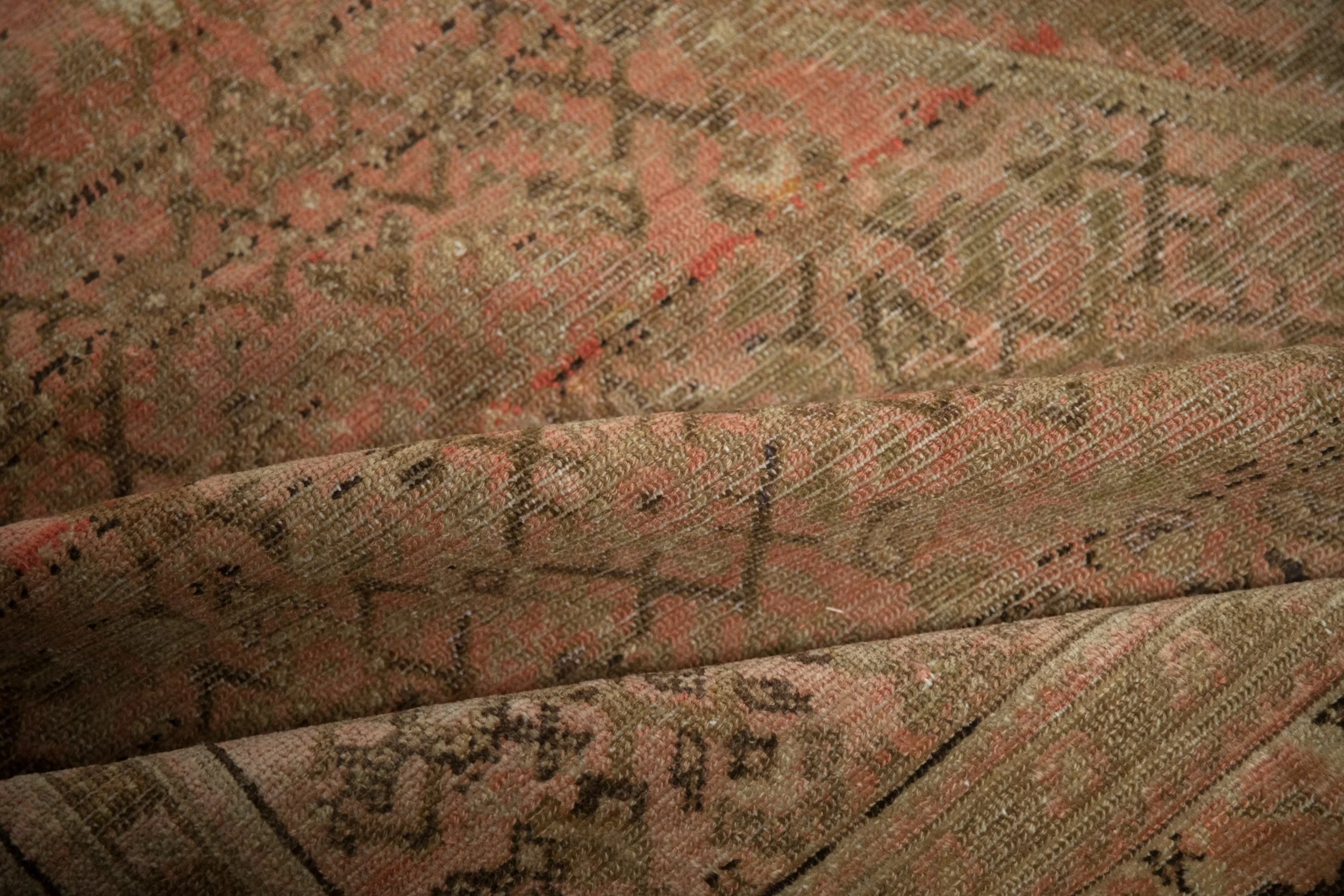 7x16 Vintage Distressed Malayer Carpet - Image 13