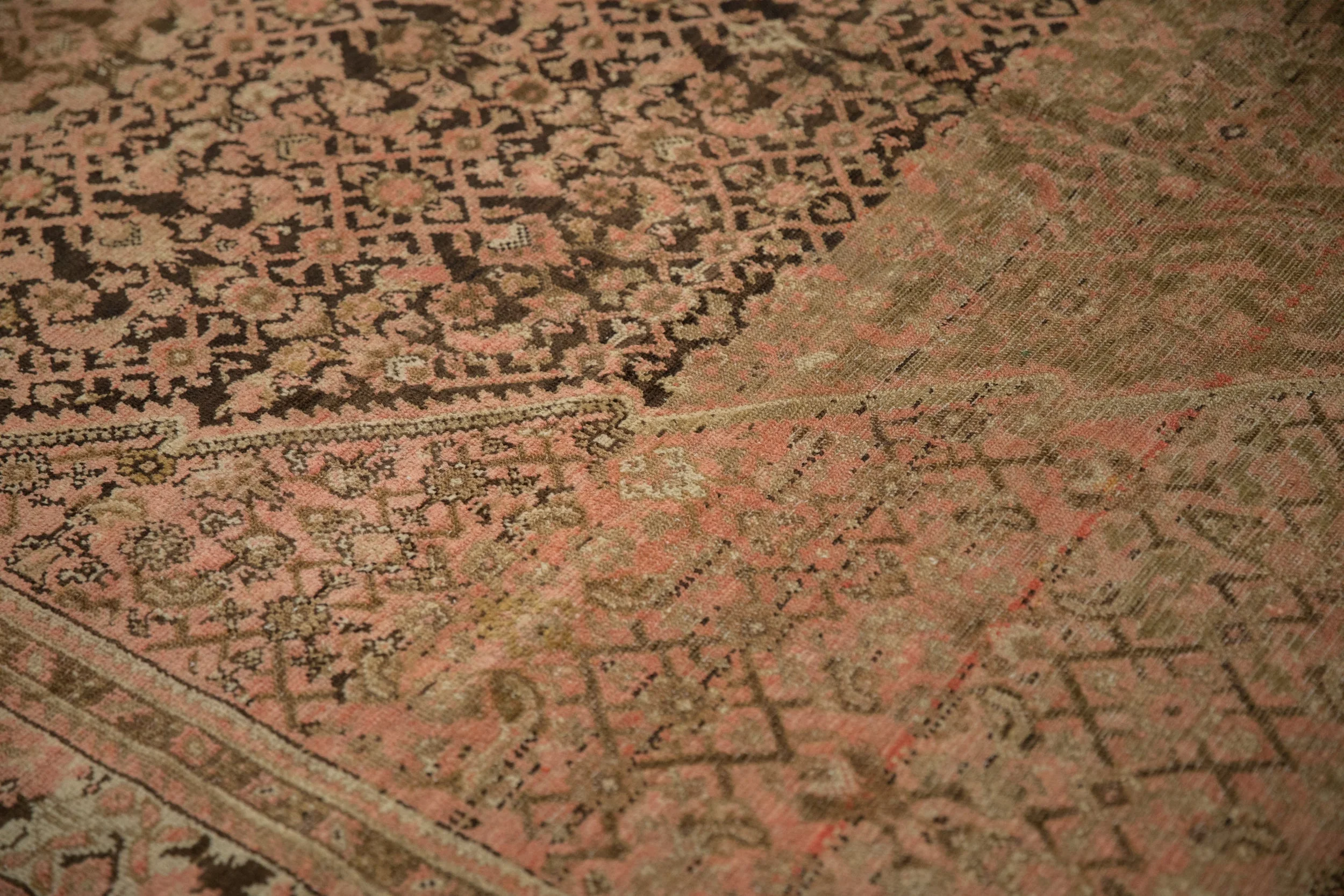 7x16 Vintage Distressed Malayer Carpet - Image 5