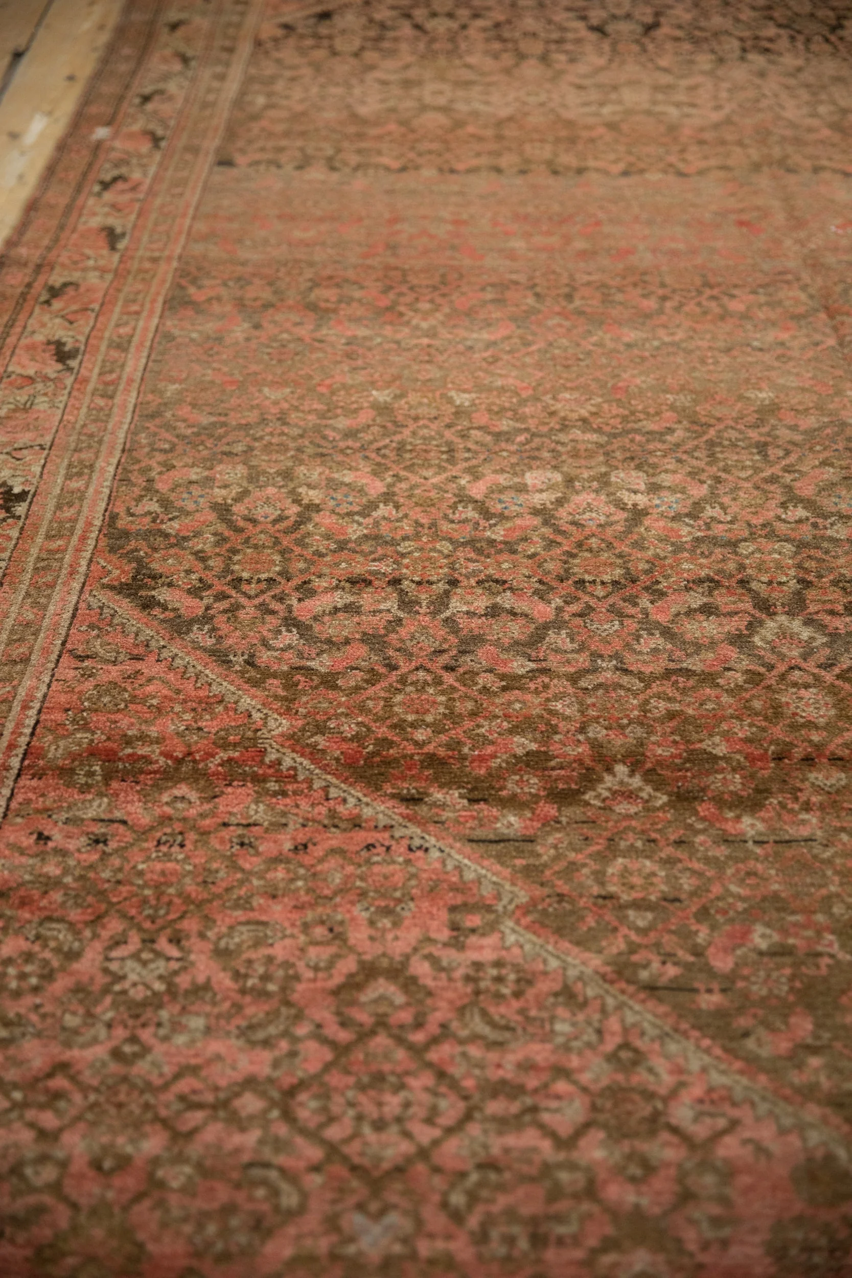 7x16 Vintage Distressed Malayer Carpet - Image 8