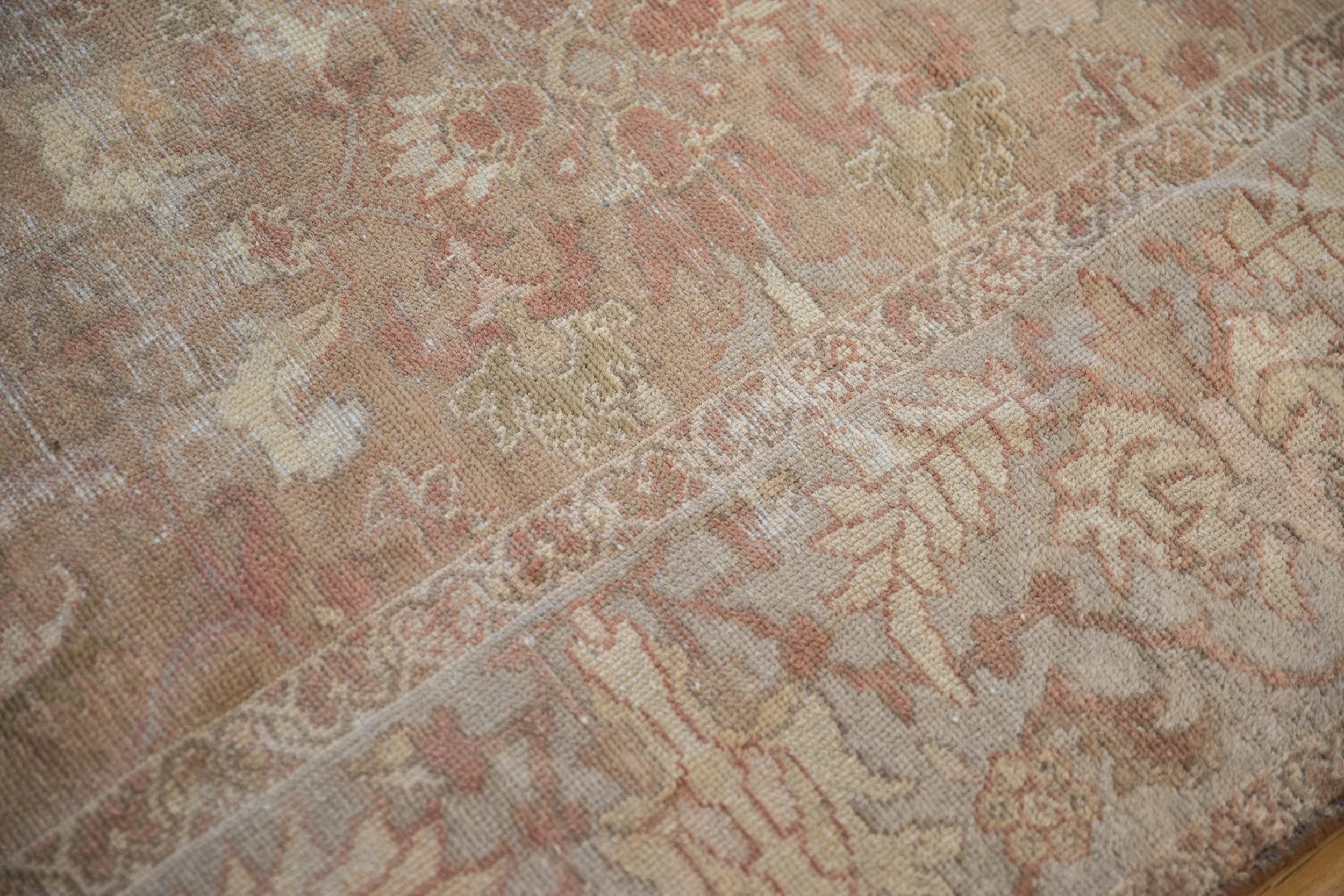 7x8.5 Antique Distressed Sultanabad Carpet - Image 13