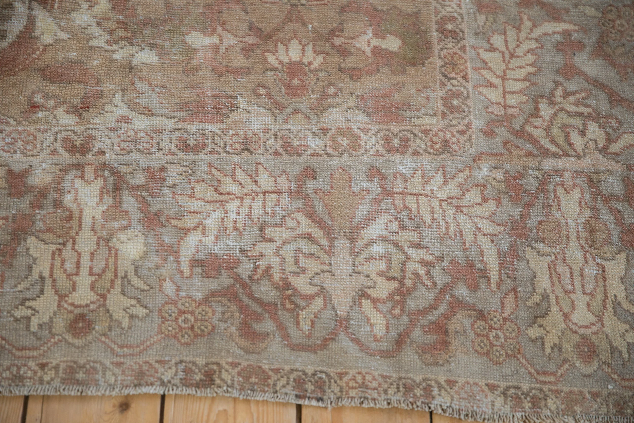 7x8.5 Antique Distressed Sultanabad Carpet - Image 6
