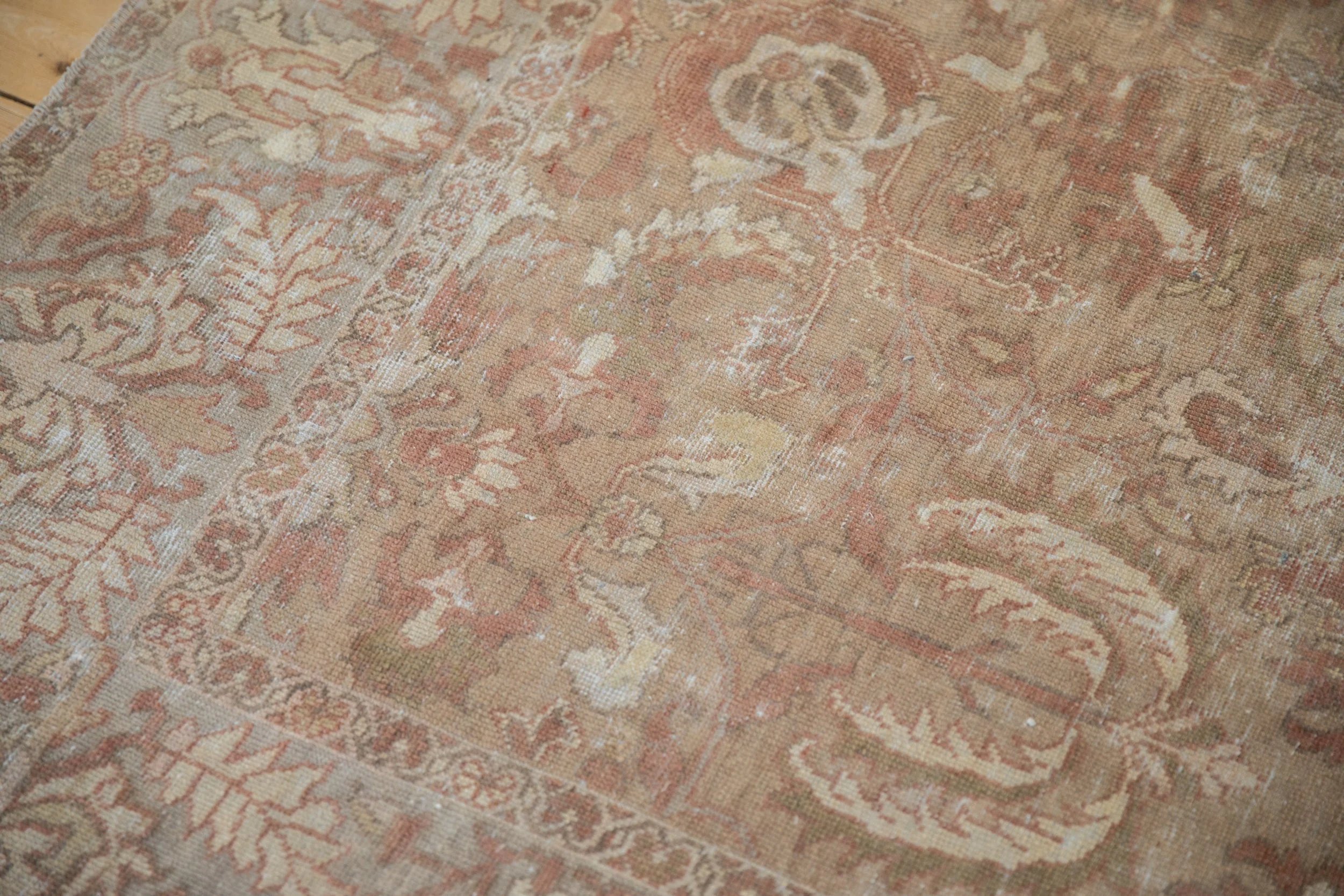 7x8.5 Antique Distressed Sultanabad Carpet - Image 9