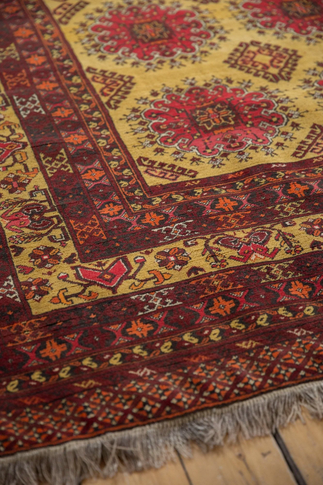 7x9.5 Vintage Daulatabad Carpet - Image 4