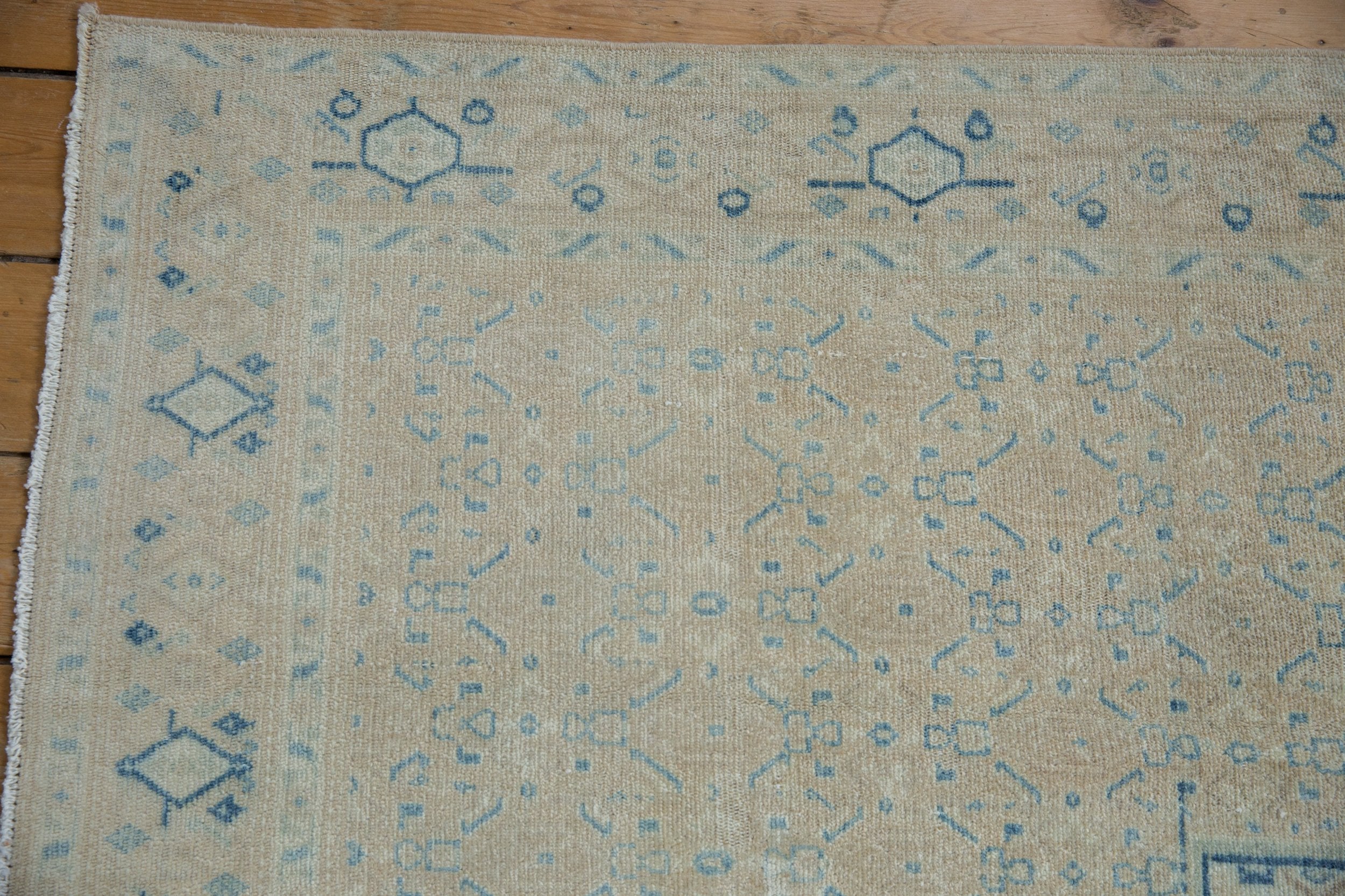 7x9.5 Vintage Distressed Birjand Carpet - Image 3