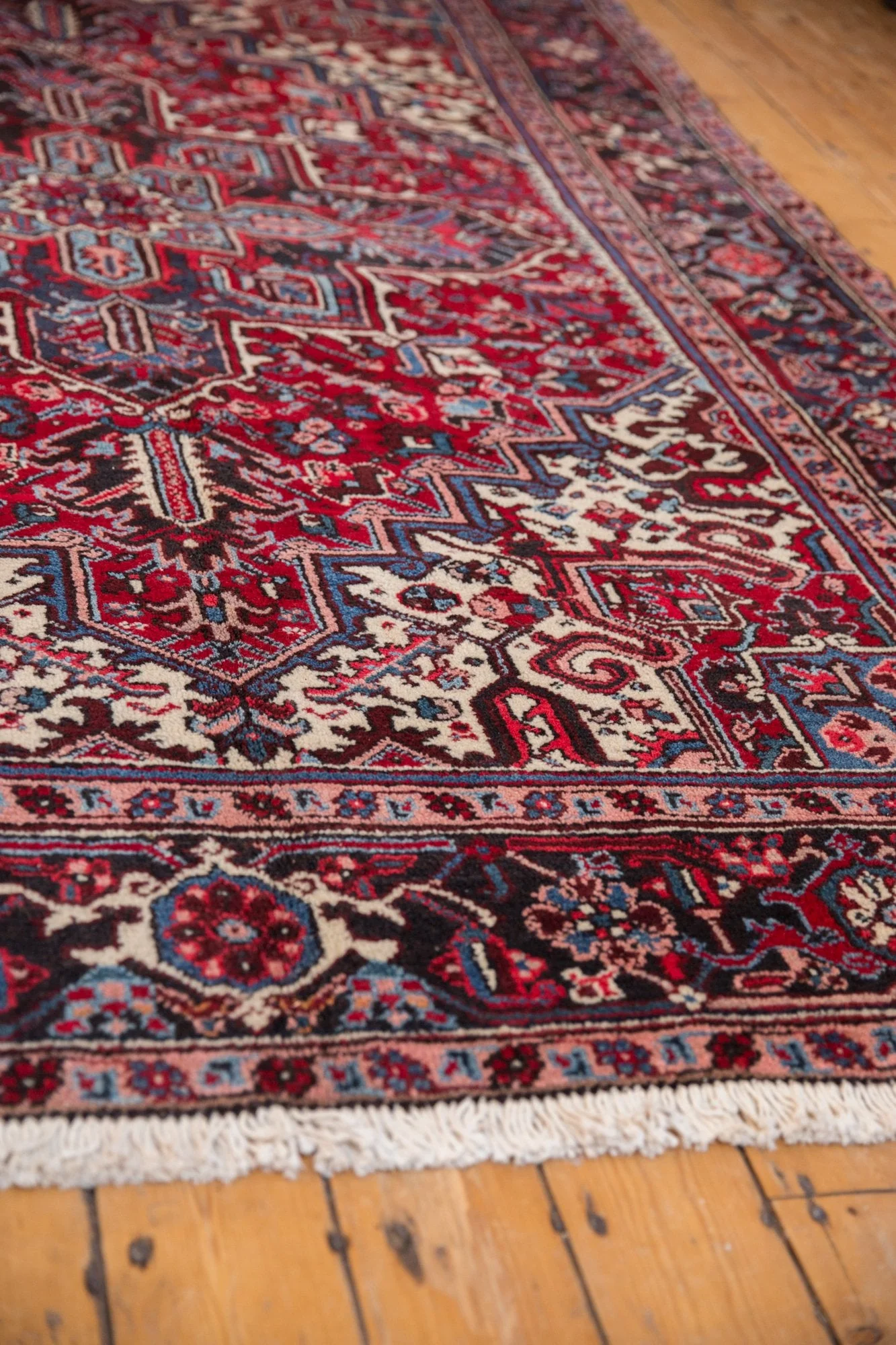 7x9.5 Vintage Mehrivan Carpet - Image 9