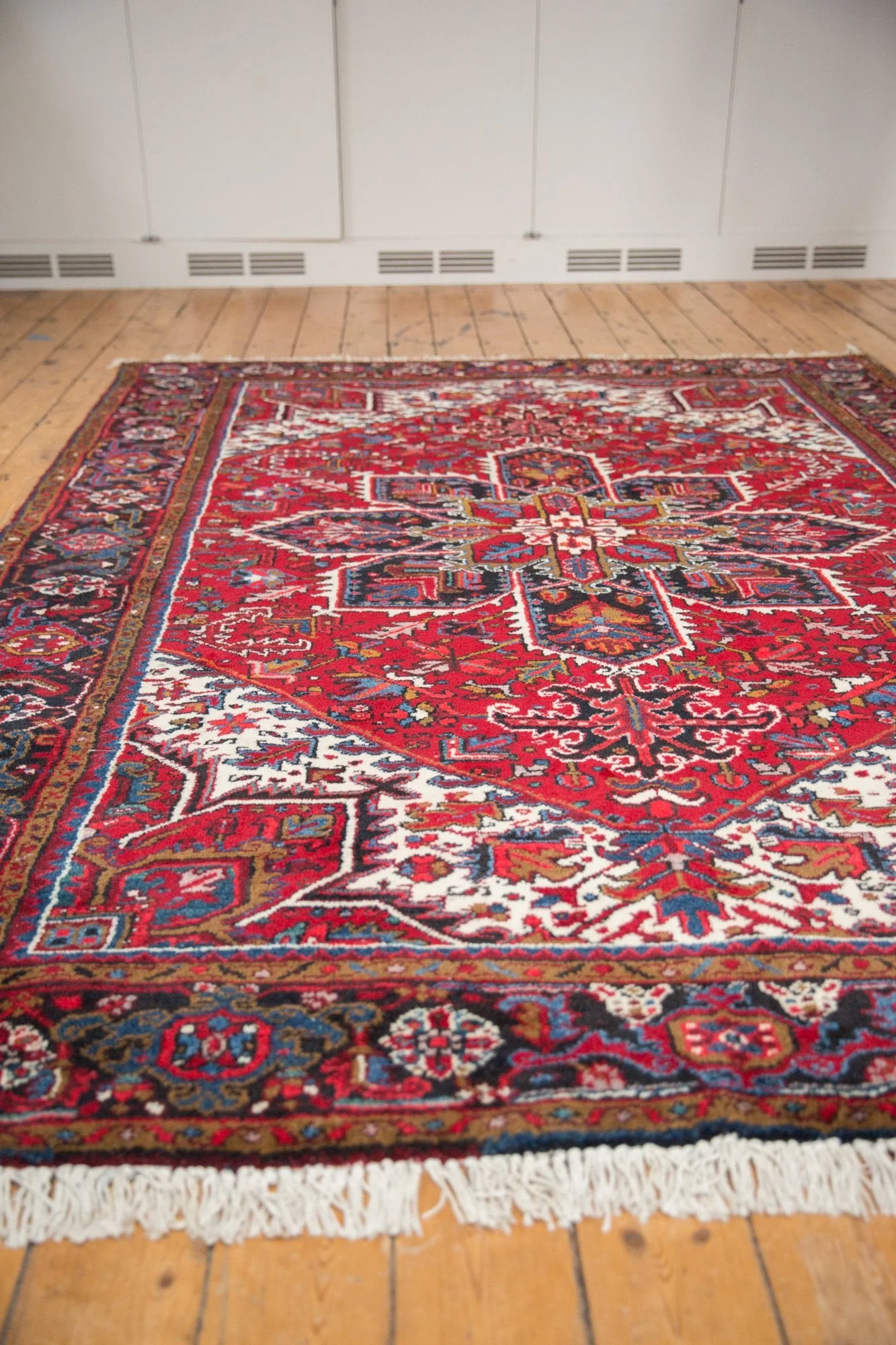 7x9.5 Vintage Mehrivan Carpet - Image 5