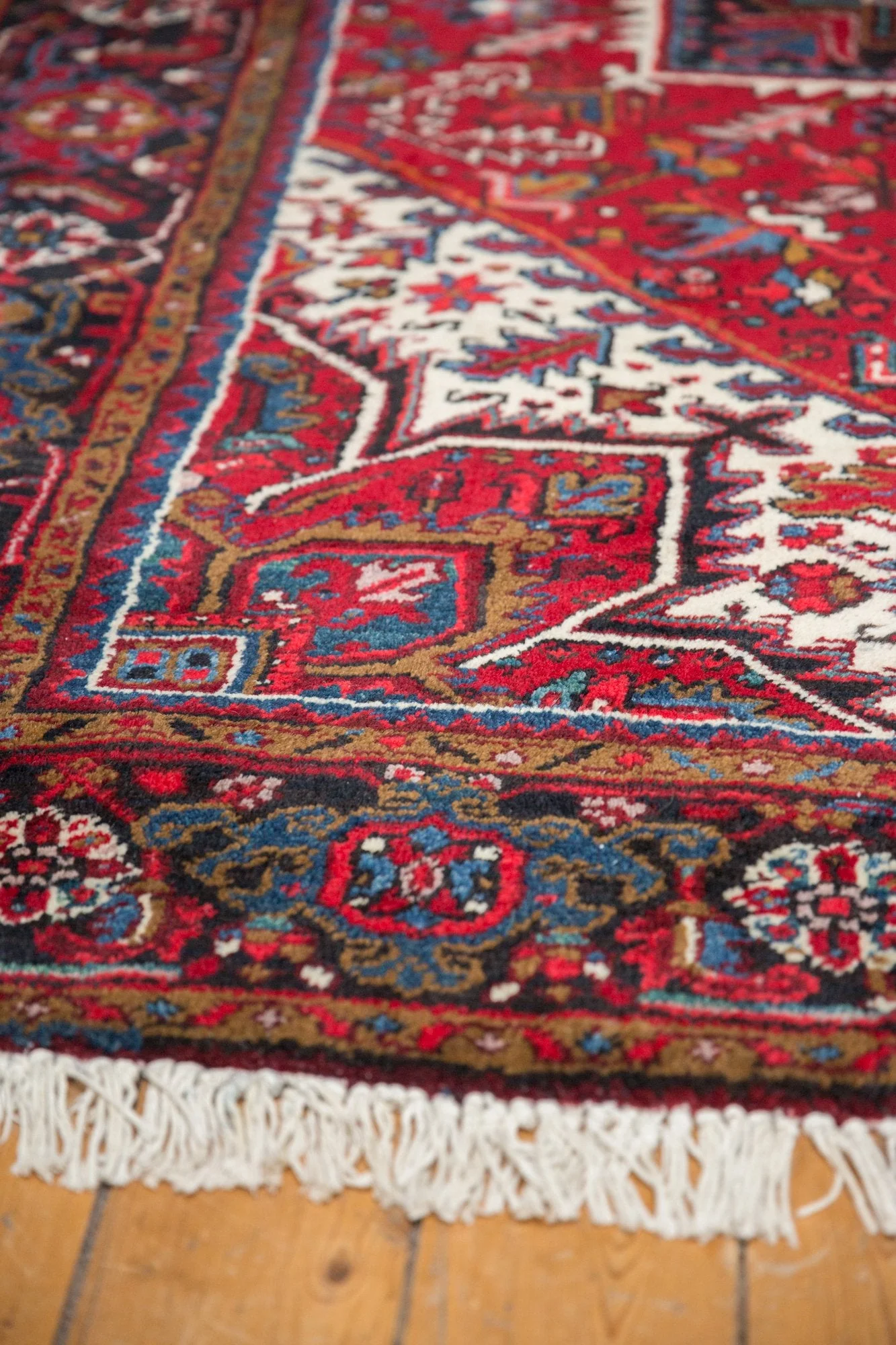 7x9.5 Vintage Mehrivan Carpet - Image 6