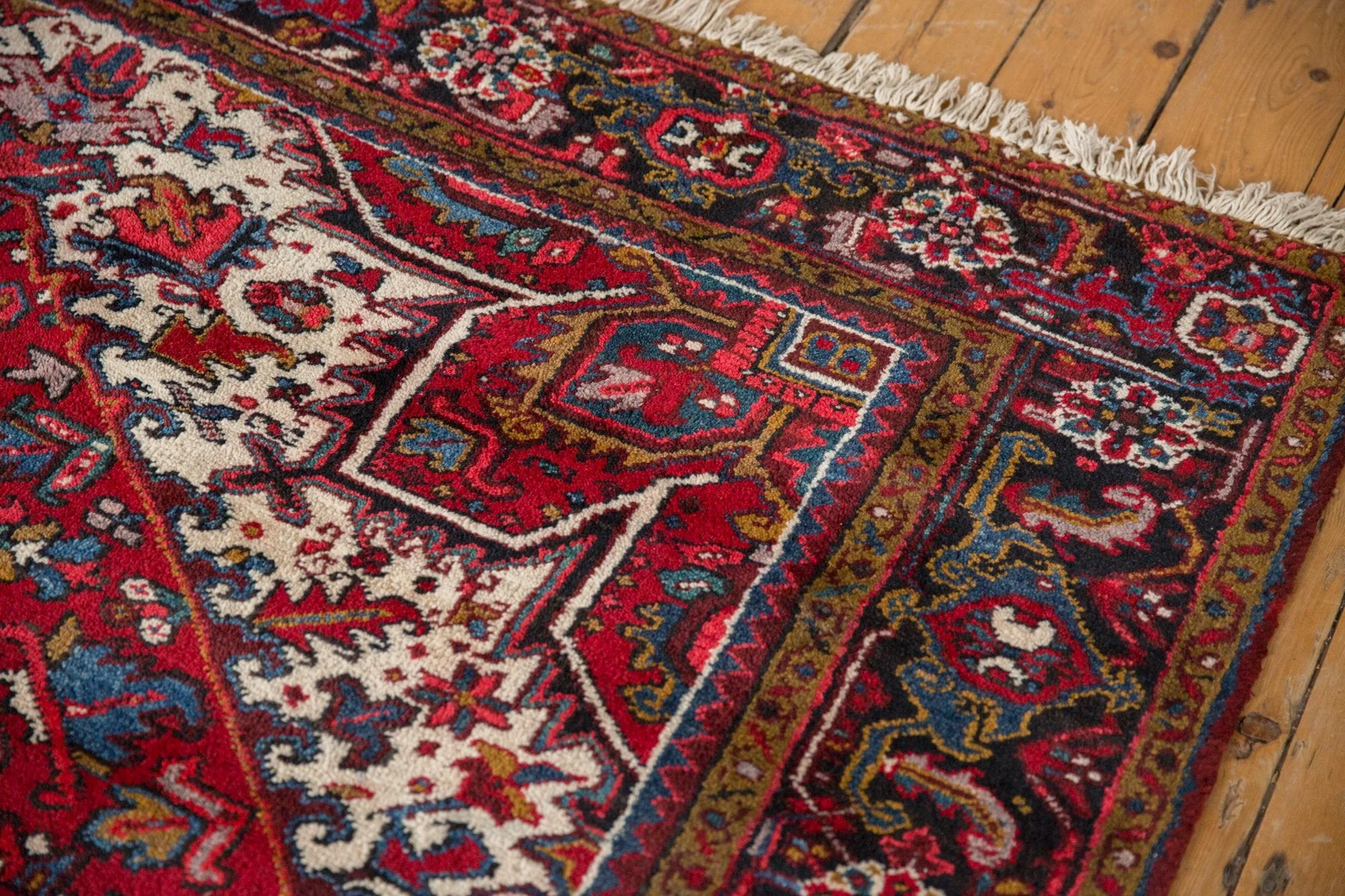 7x9.5 Vintage Mehrivan Carpet - Image 8