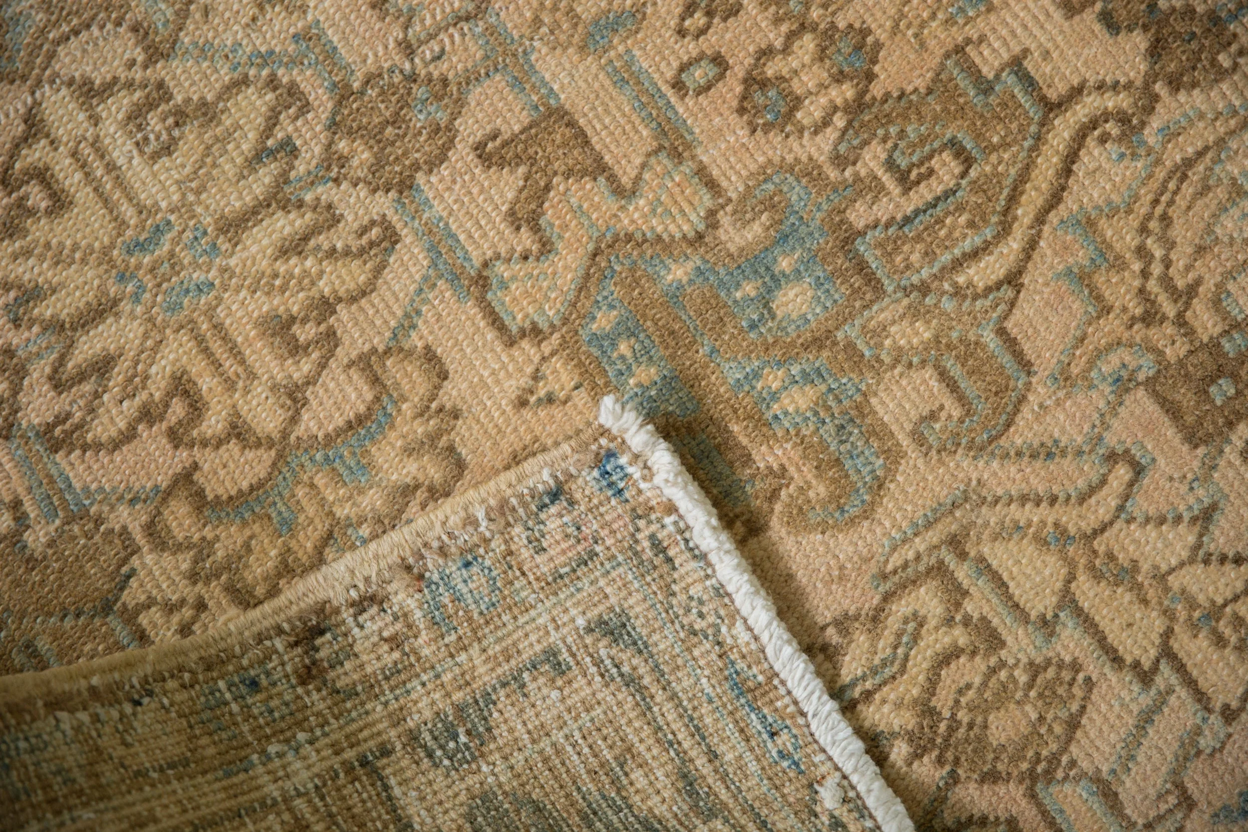 7x9 Vintage Distressed Mehrivan Carpet - Image 11