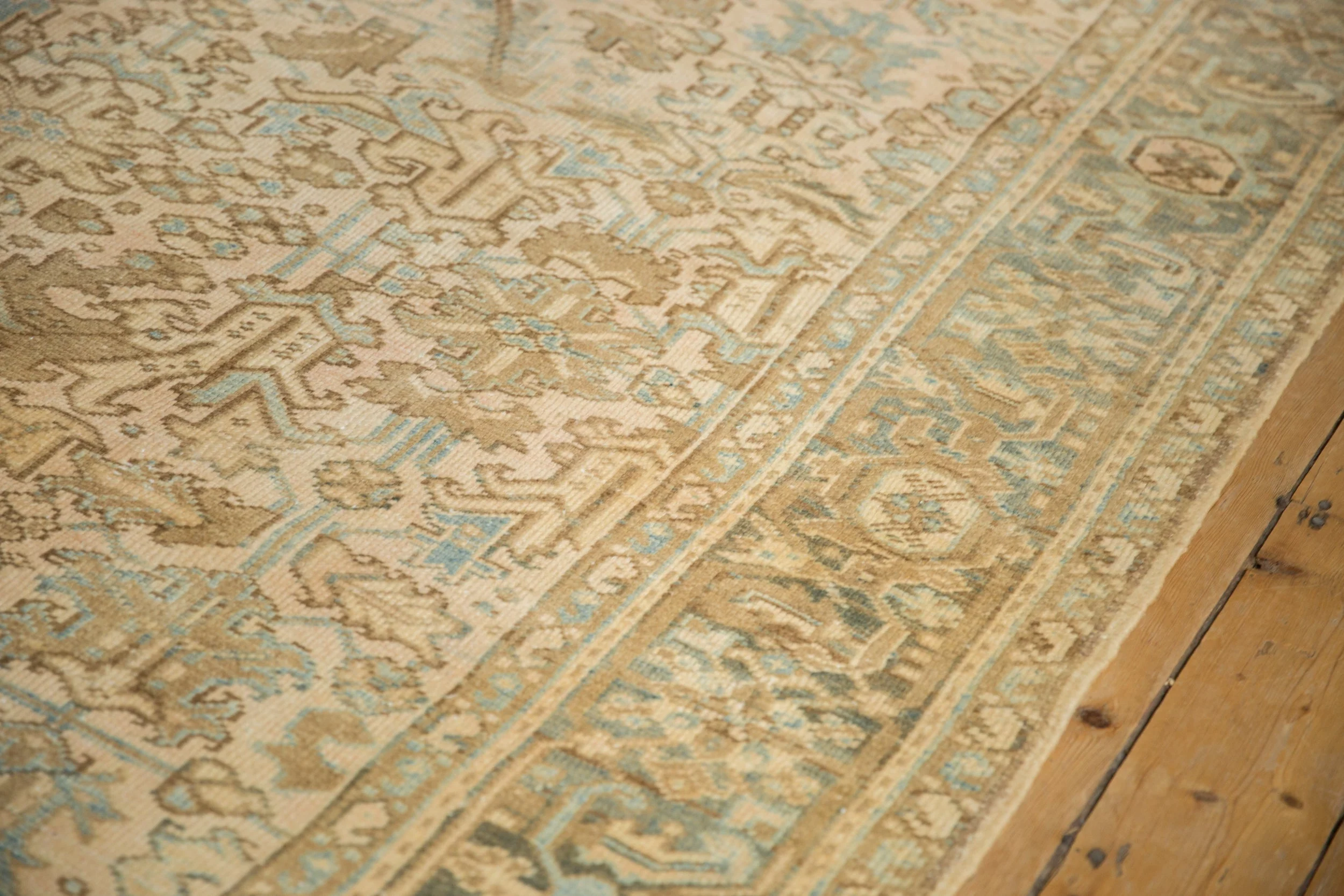 7x9 Vintage Distressed Mehrivan Carpet - Image 7