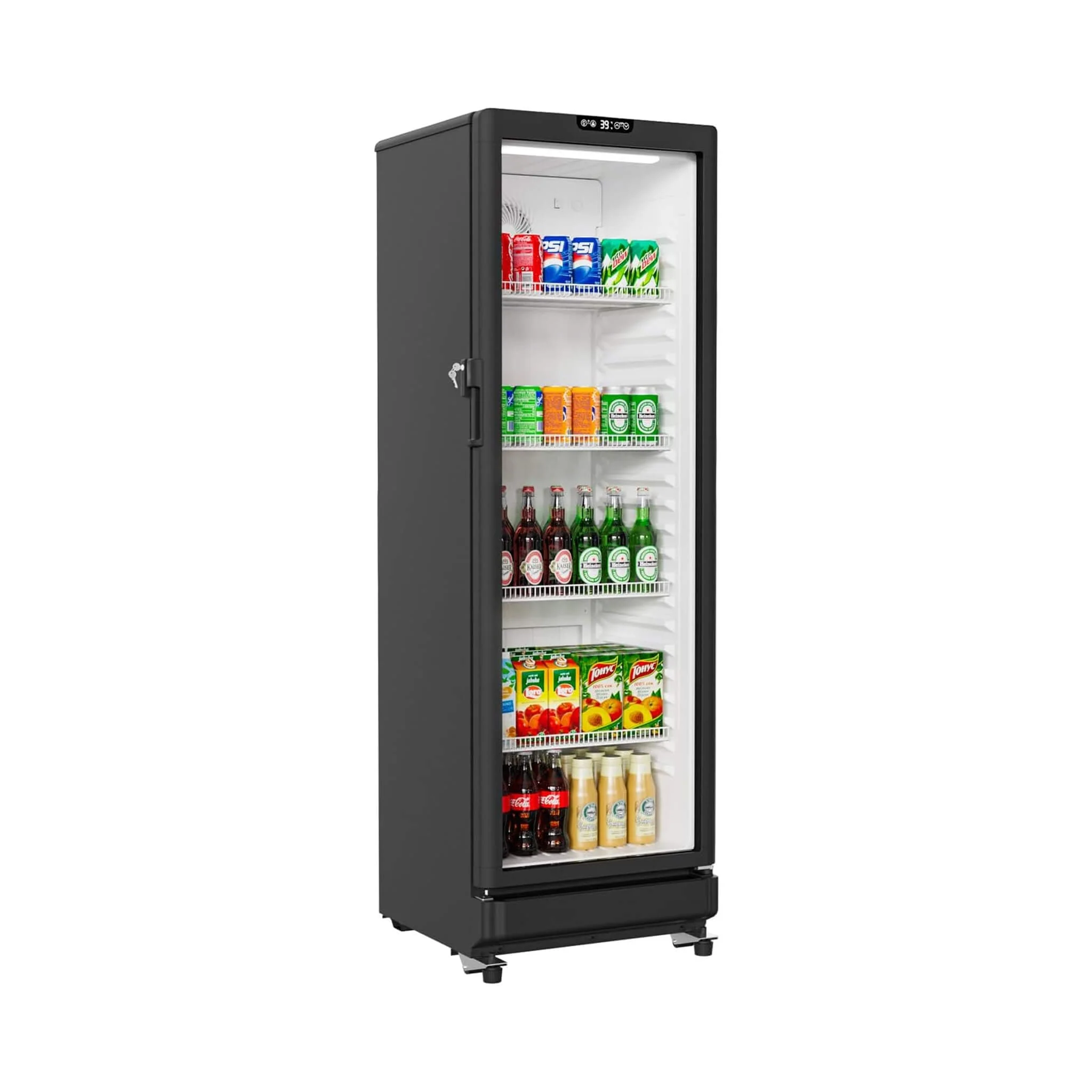 8.5 Cu.Ft Commercial Single Glass Door Beverage Merchandiser Refrigerator (SAK27946) - Image 11