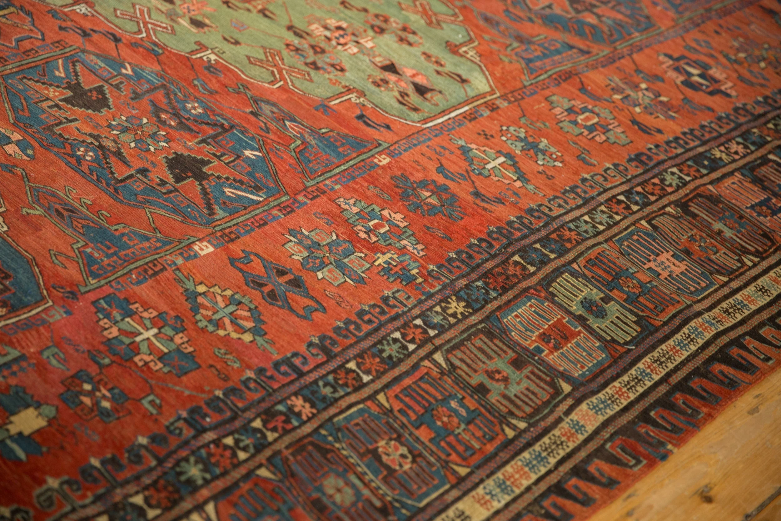 8.5x10.5 Antique Soumac Design Carpet - Image 10